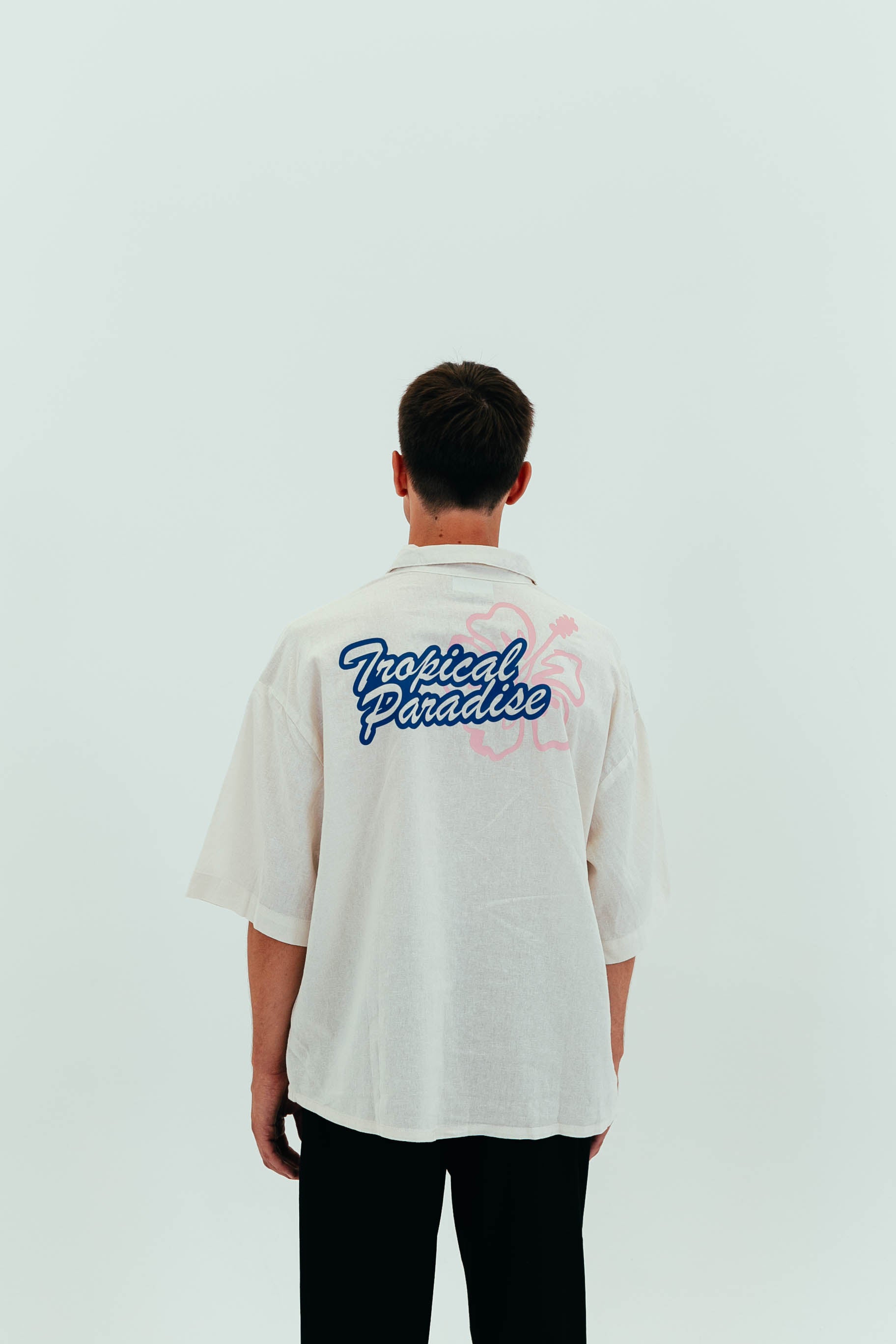 LINE SHIRT | TROPICAL PARADISE