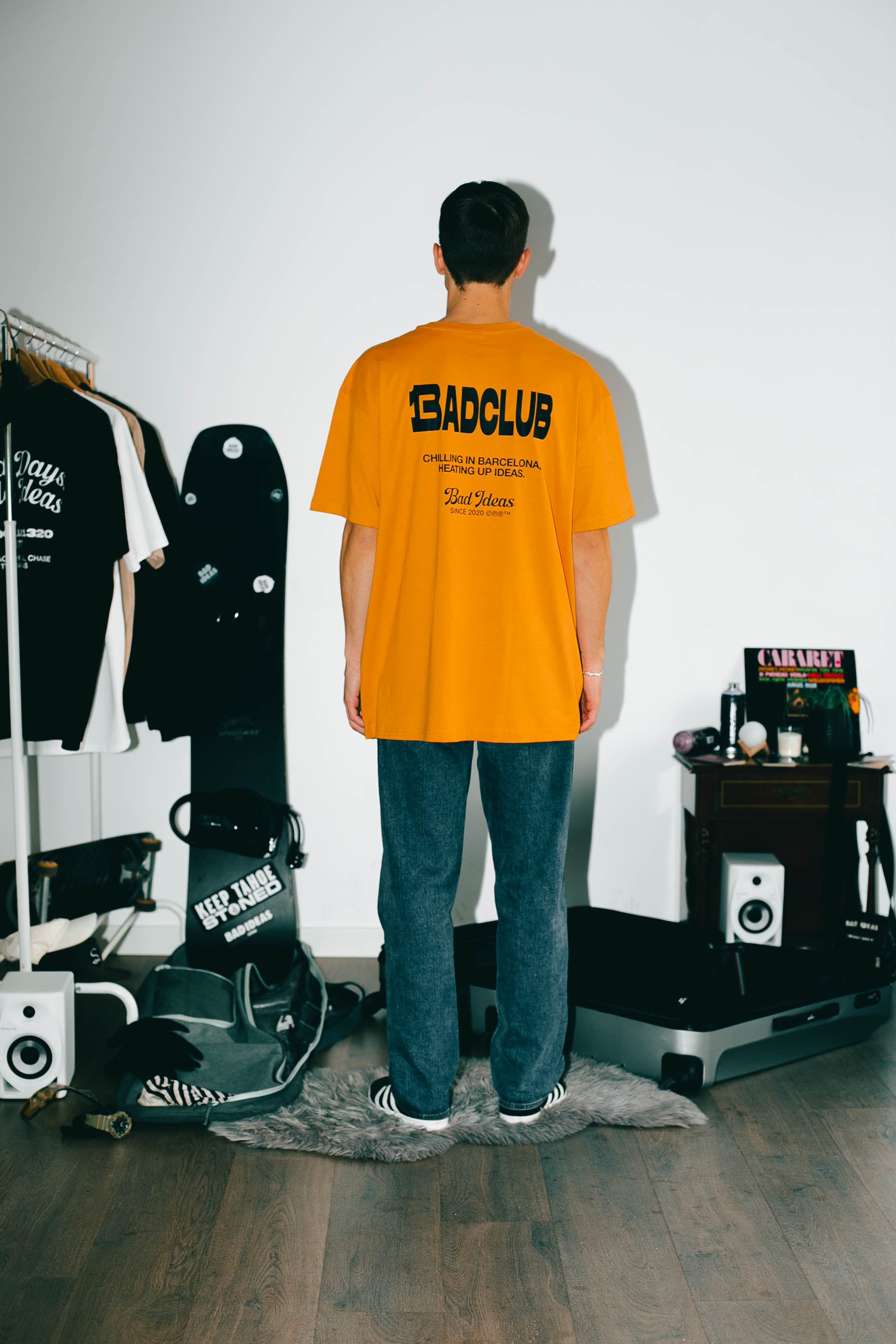 TEE  |  BAD CREATIVE  | STRONG ORANGE