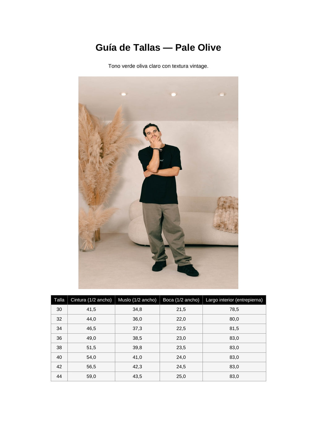 DENIM PANTS | PALEOLIVE