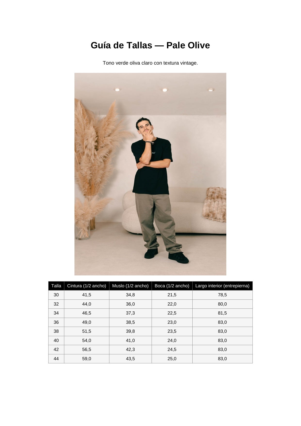 DENIM PANTS | PALEOLIVE