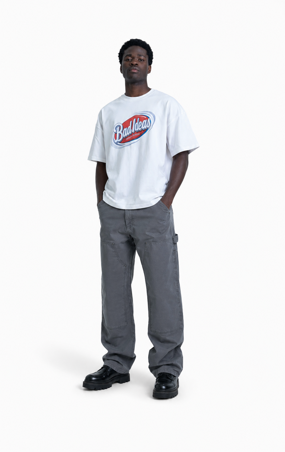 CARPENTER PANTS  | DOUBLE KNEE GREY |