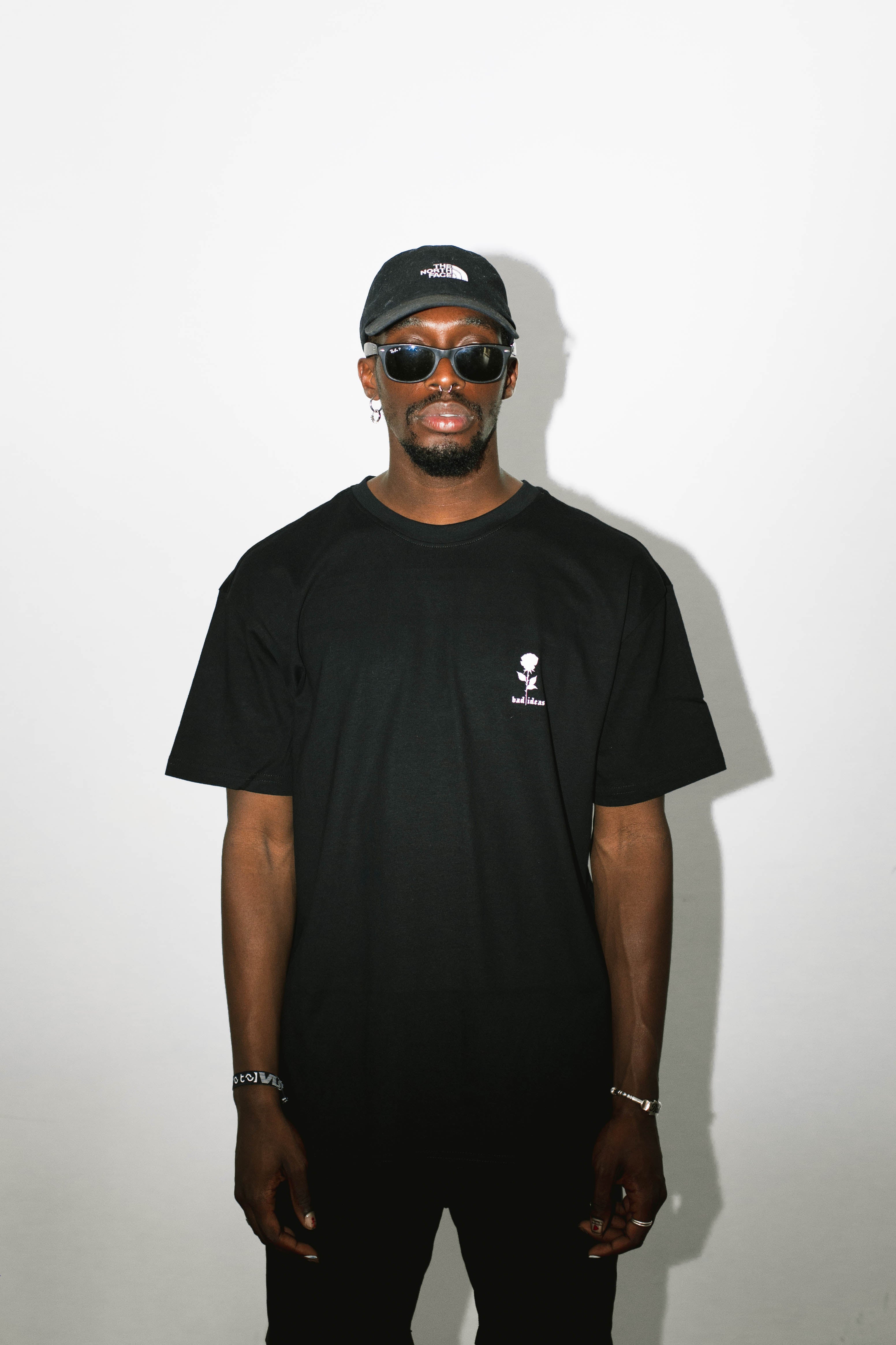 TEE  |  BAD ROSE |  BLACK