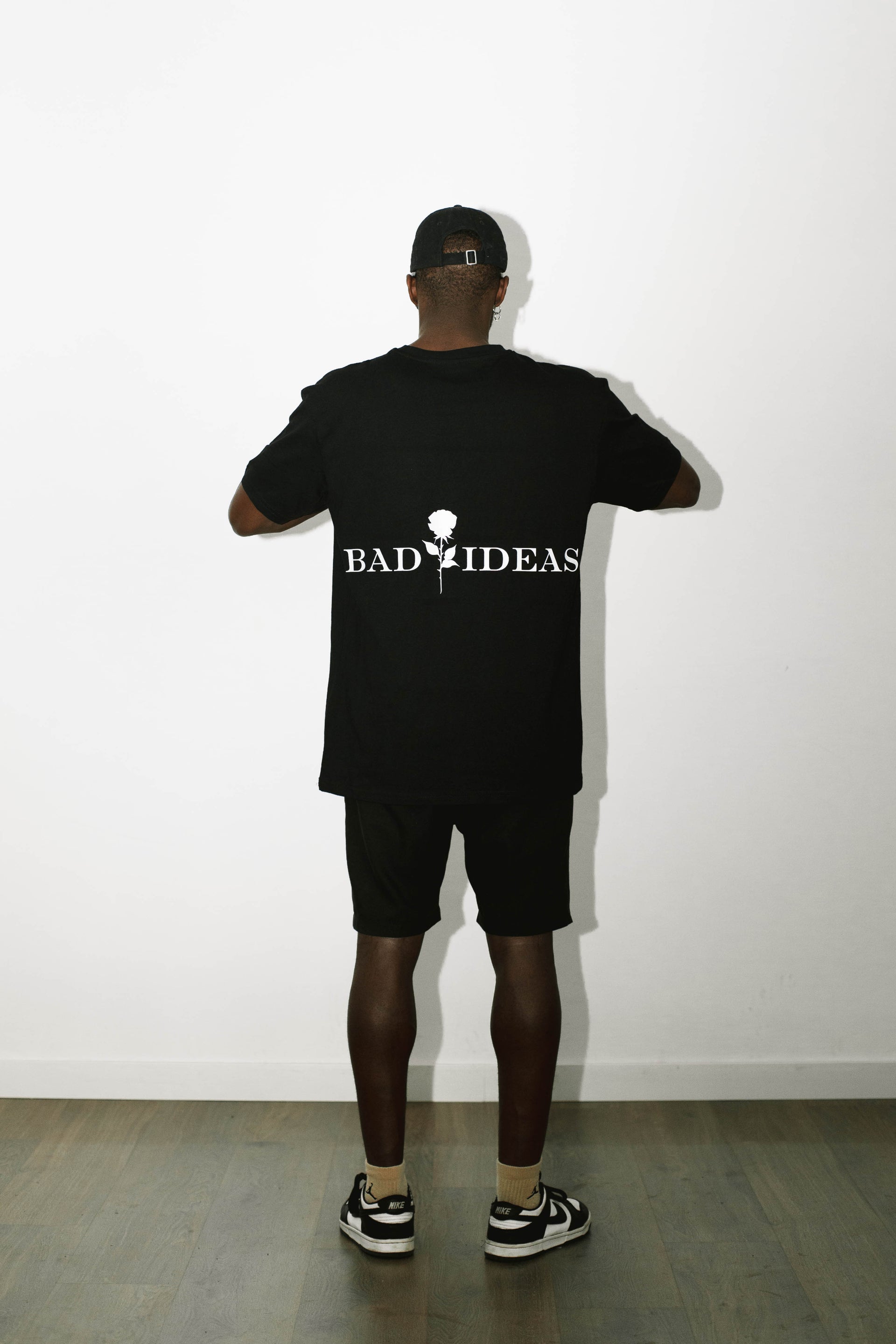 TEE  |  BAD ROSE |  BLACK