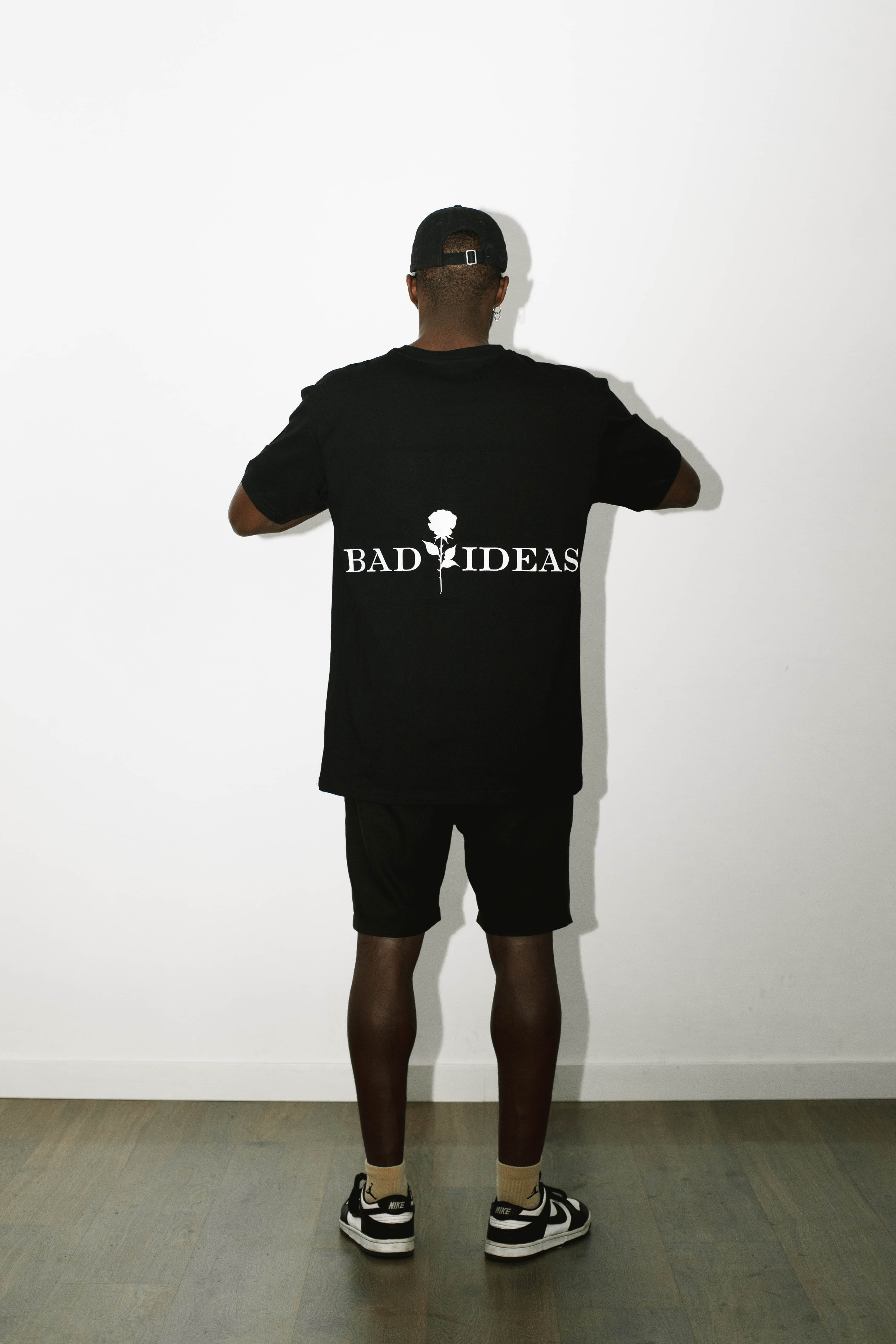 TEE  |  BAD ROSE |  BLACK