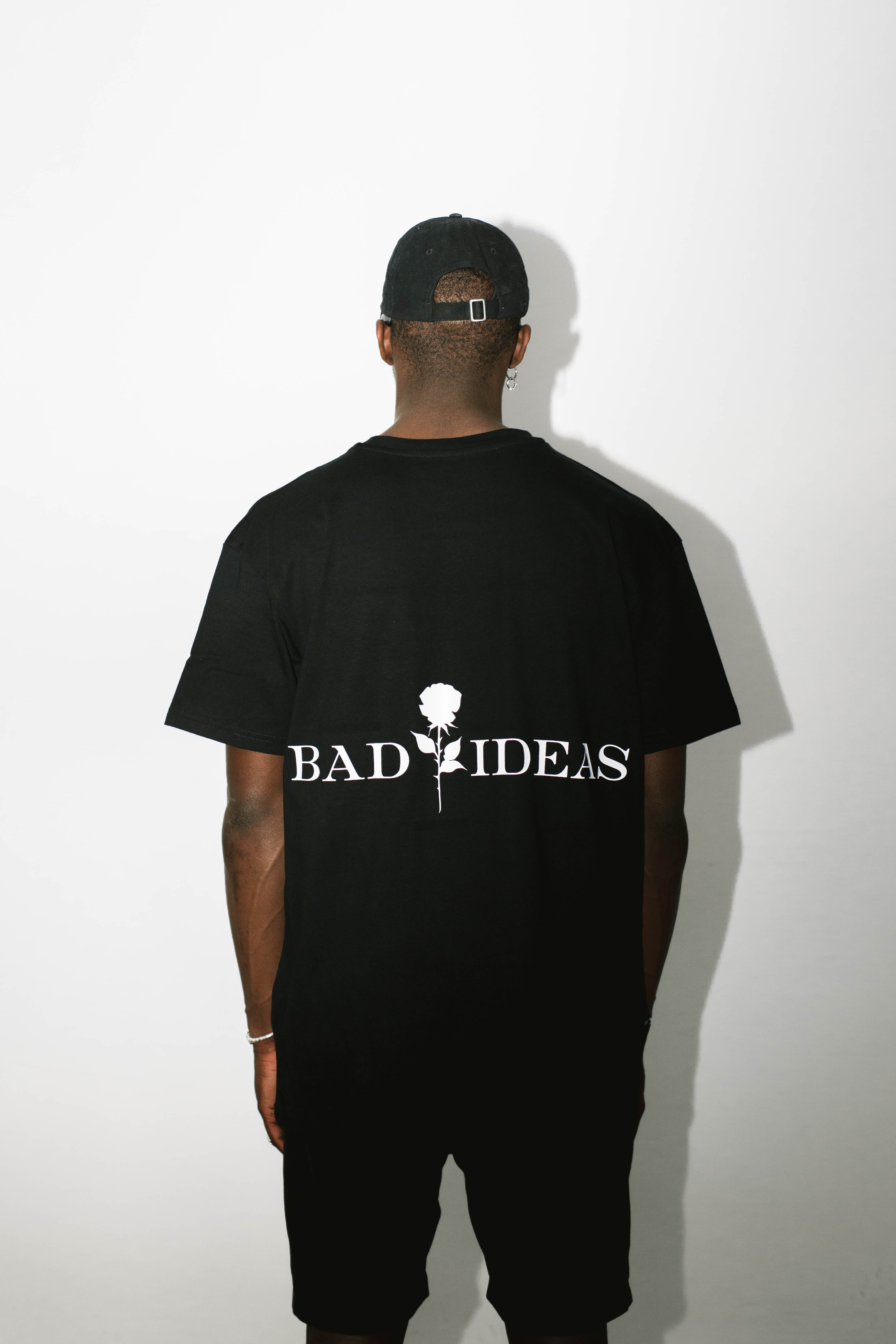 TEE  |  BAD ROSE |  BLACK