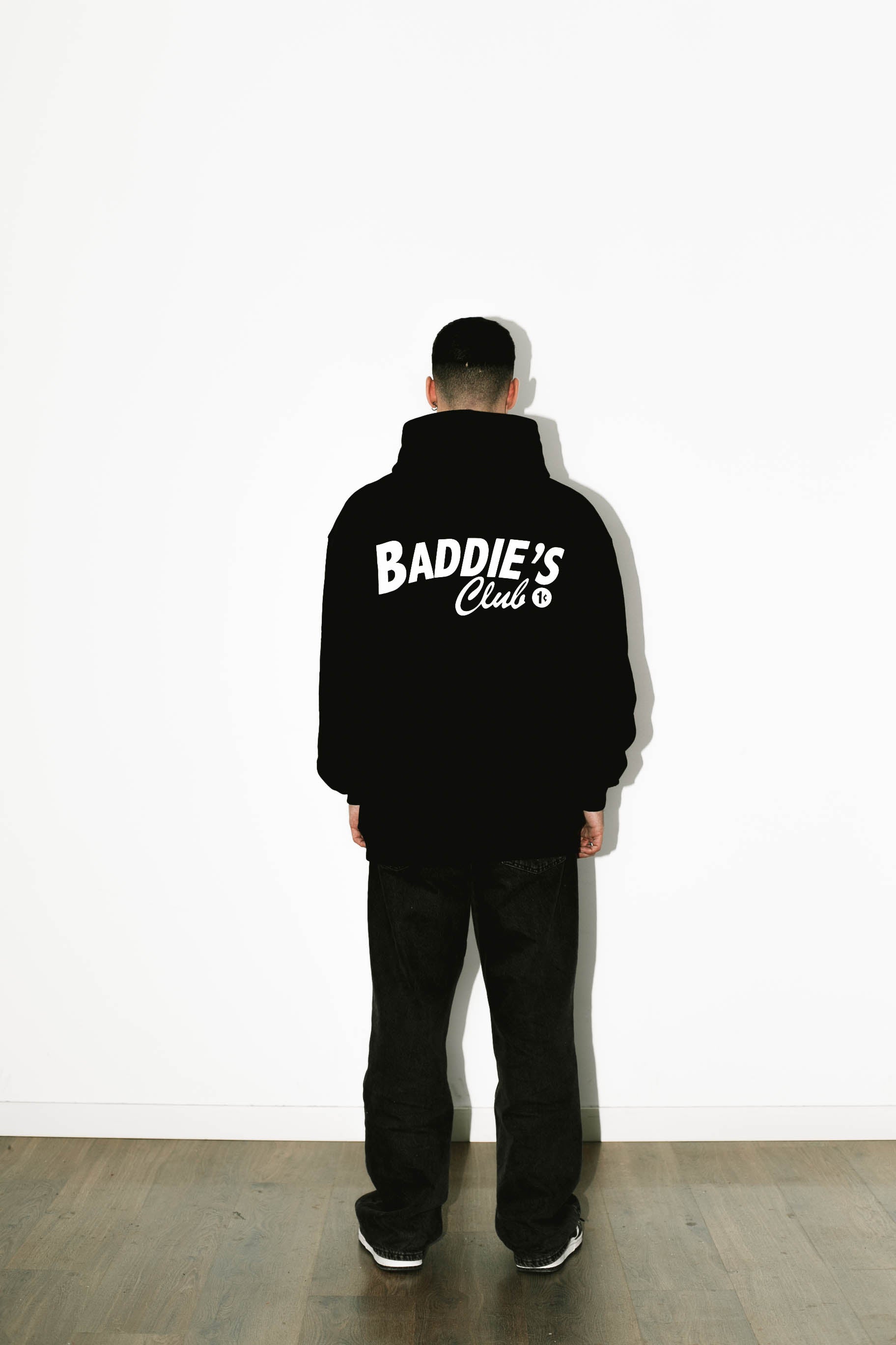 HOODIE |  BADDIE'S CLUB |  BLACK