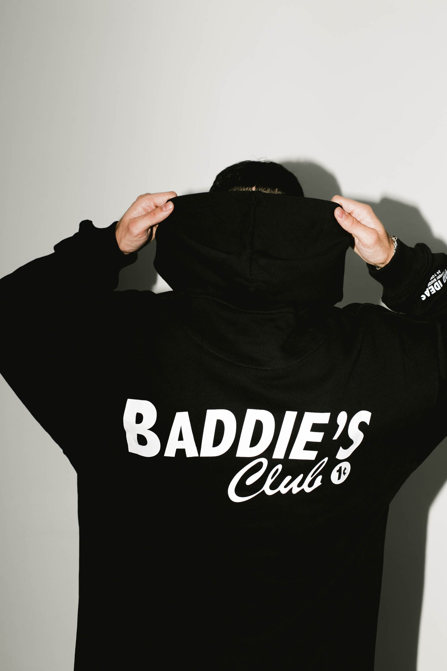 hoodie  " BADDIE´S CLUB "