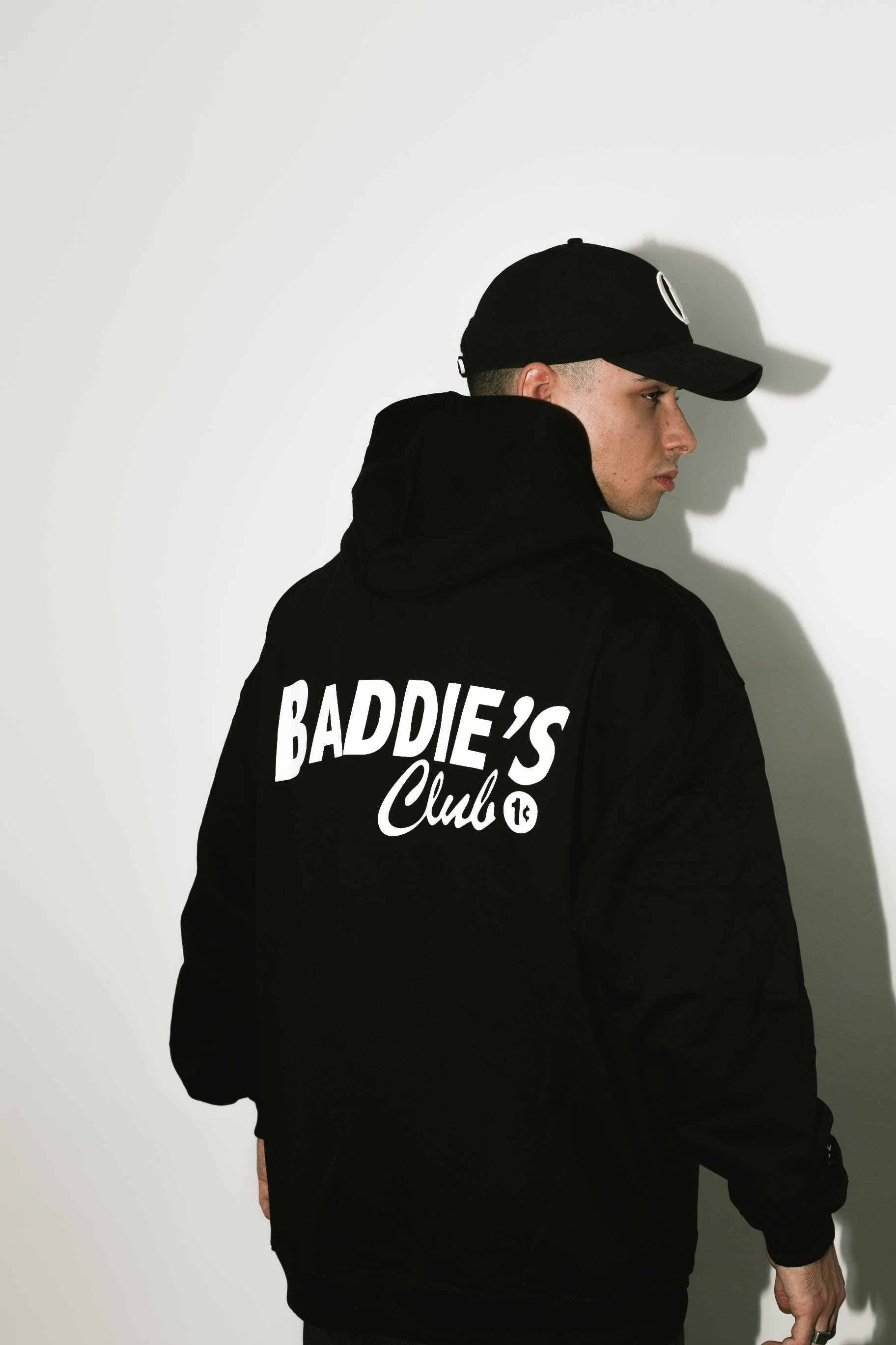 HOODIE |  BADDIE'S CLUB |  BLACK
