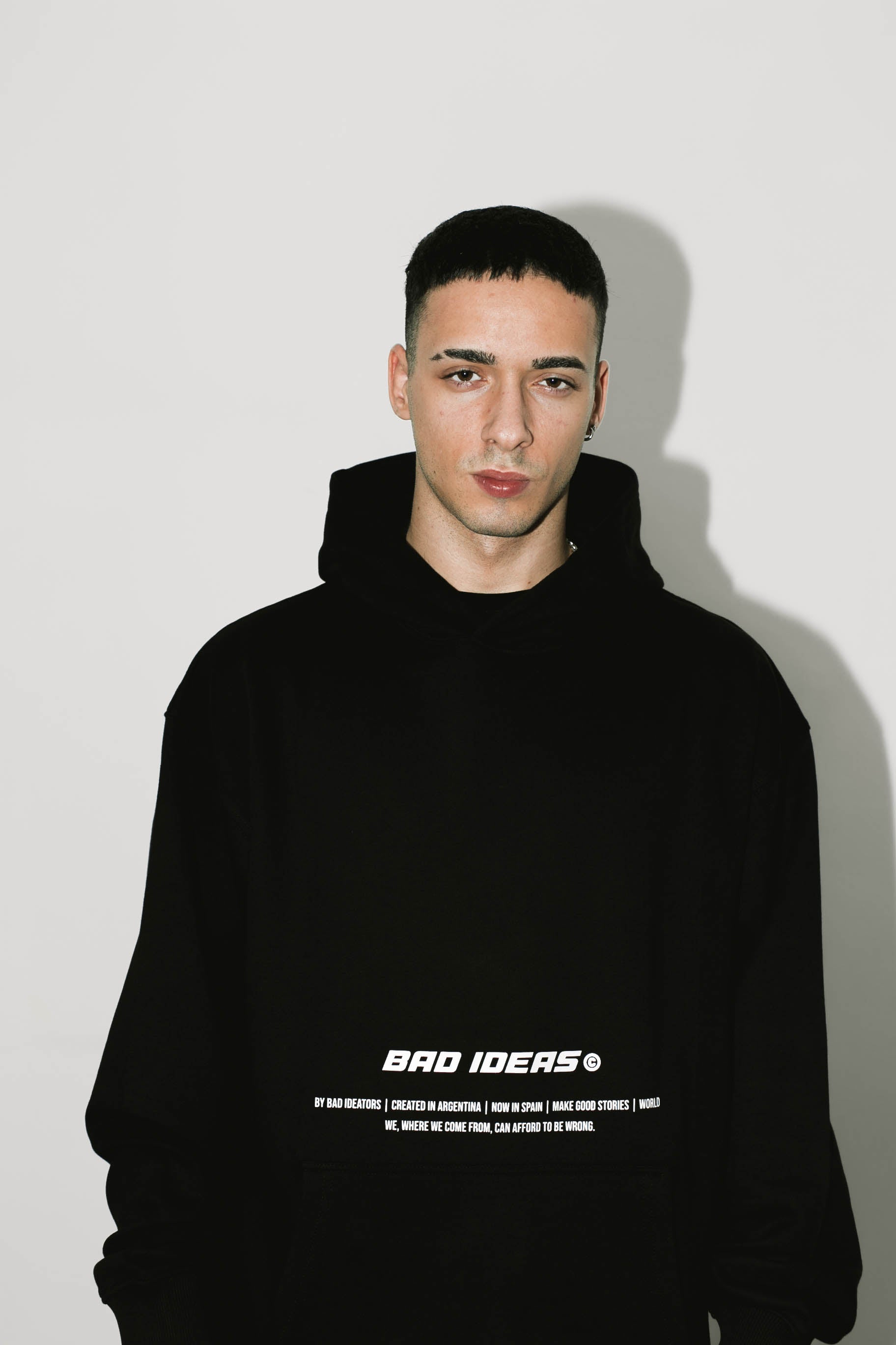 HOODIE |  NOW IN SPAIN |  BLACK