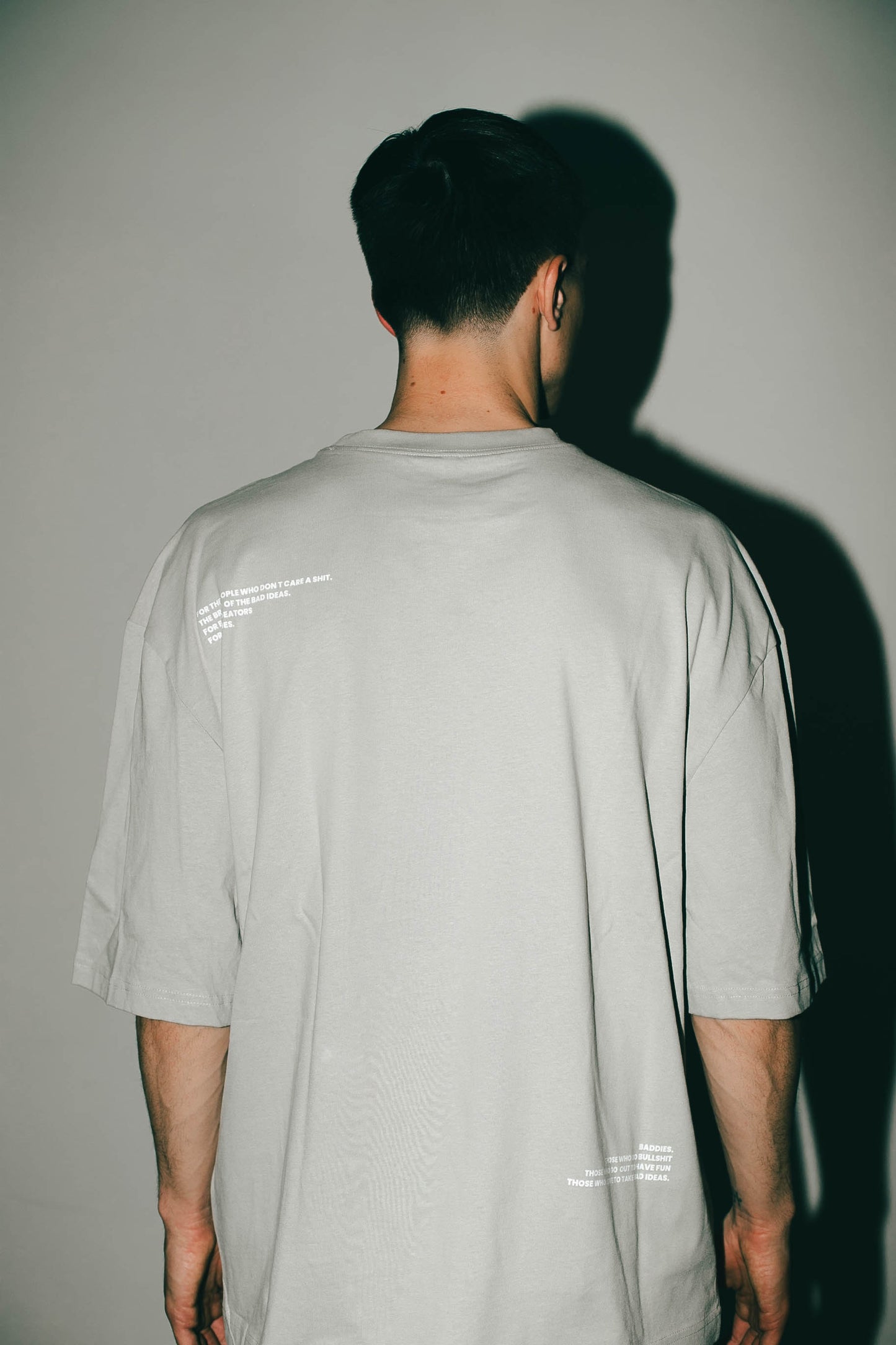 TEE  |  FOR BADDIES  |  LIGHT GREY