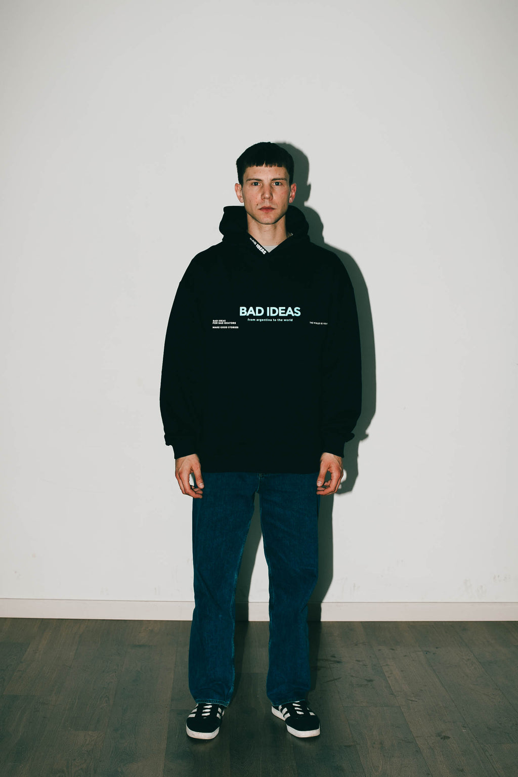 HOODIE |  FOR THE WORLD |  BLACK