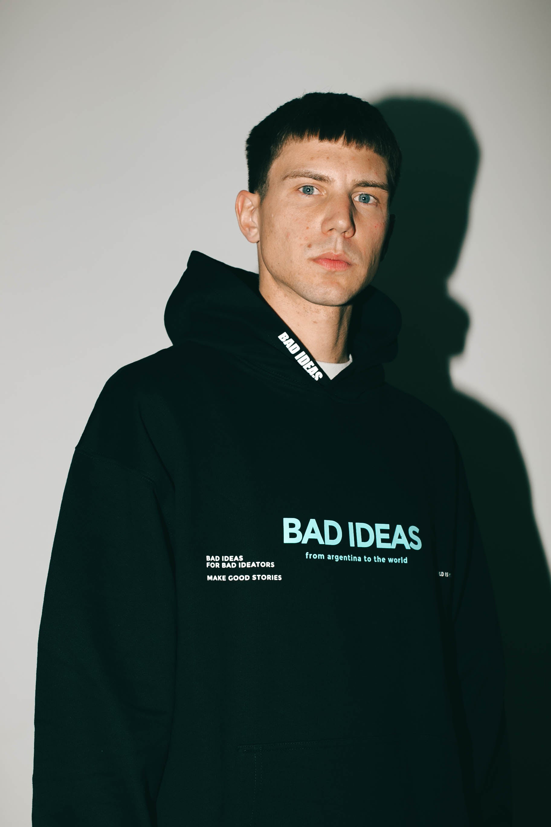 HOODIE |  FOR THE WORLD |  BLACK