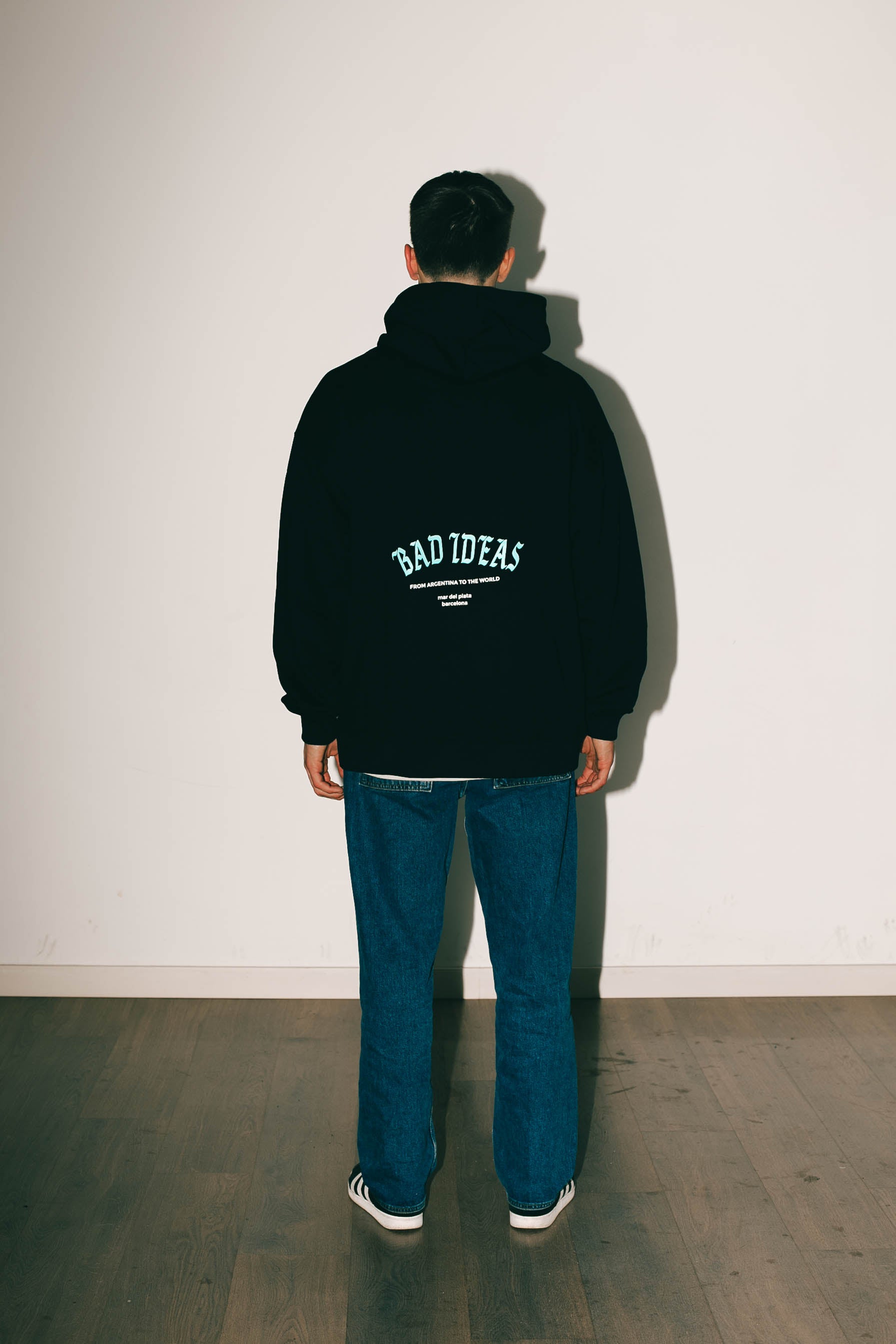 HOODIE |  FOR THE WORLD |  BLACK