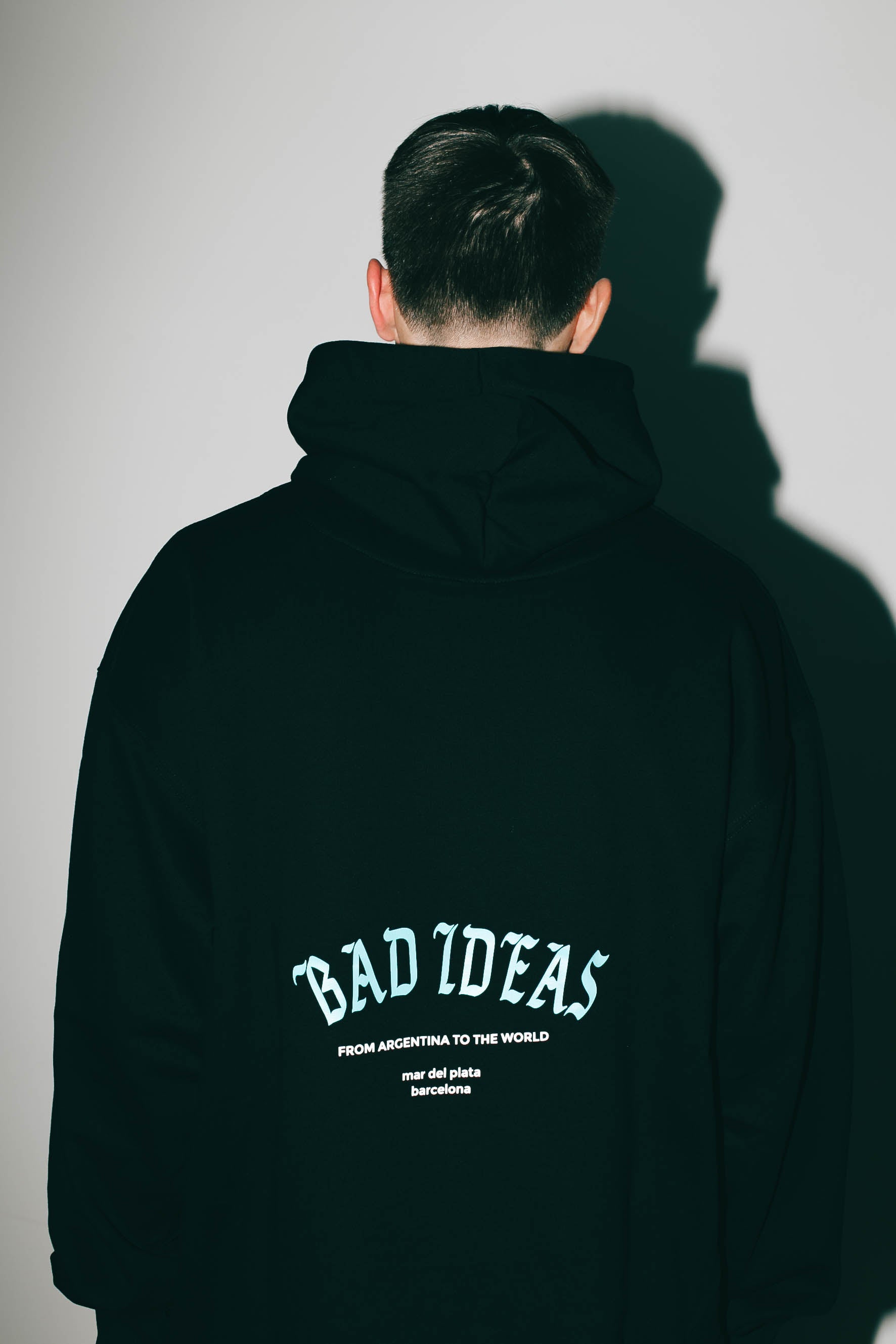 HOODIE |  FOR THE WORLD |  BLACK