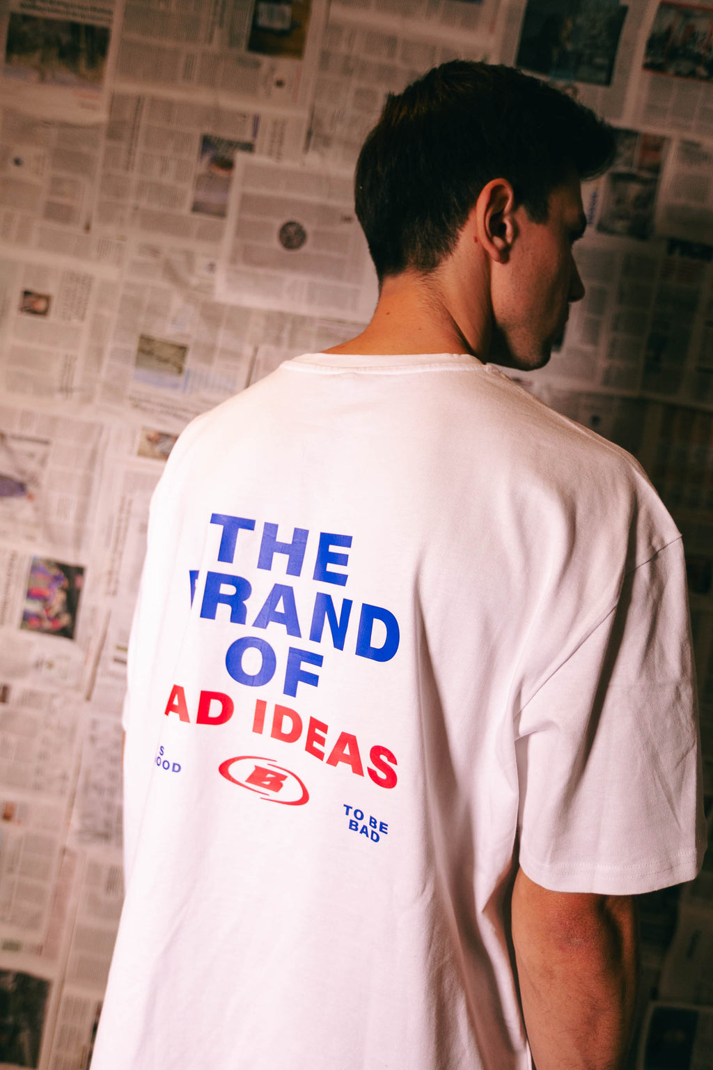 TEE  |  THE BRAND OF BAD IDEAS  | WHITE