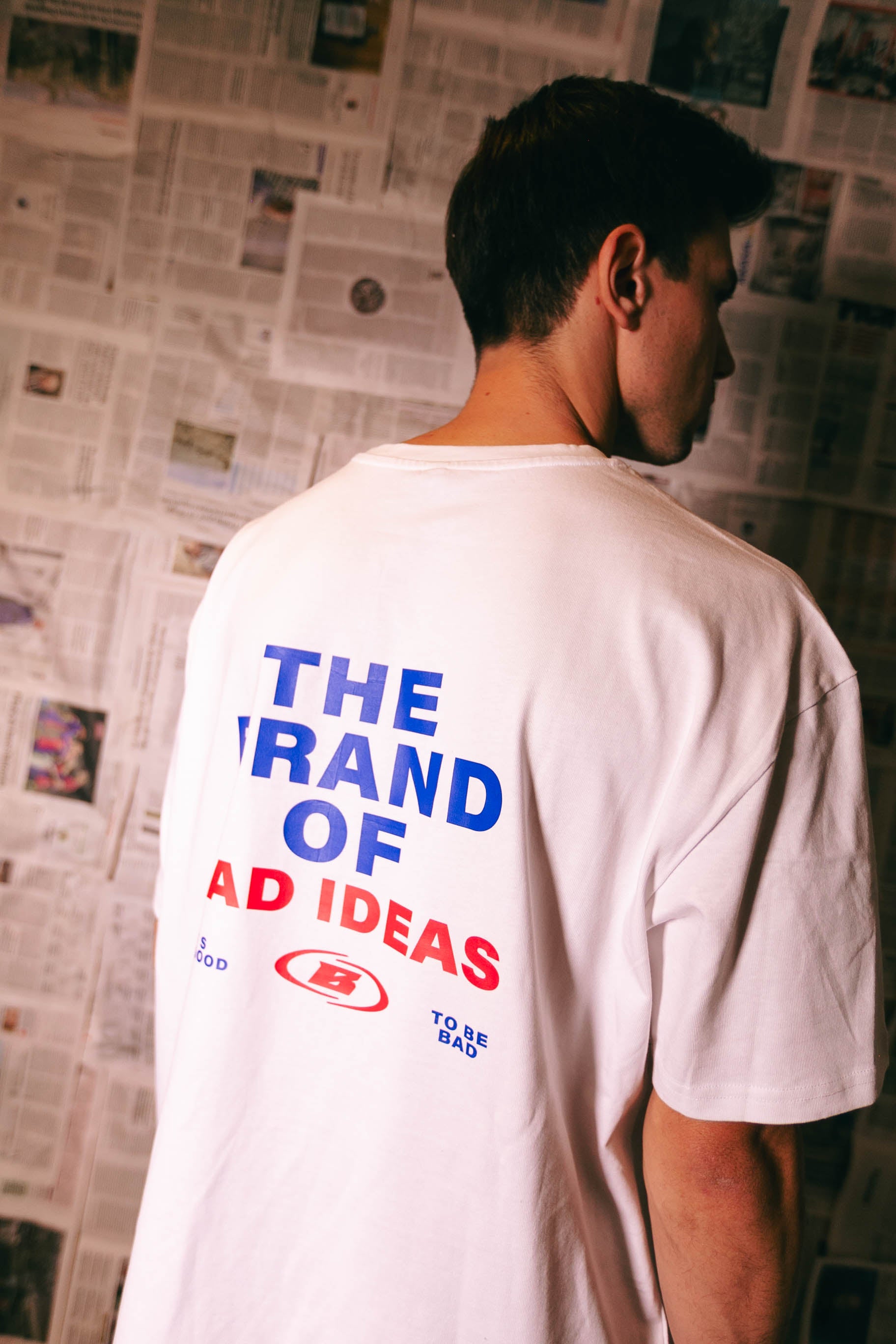 TEE  |  THE BRAND OF BAD IDEAS  | WHITE