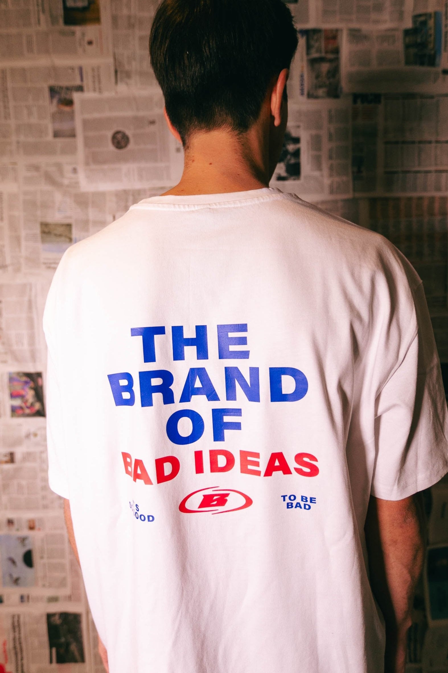 TEE  |  THE BRAND OF BAD IDEAS  | WHITE