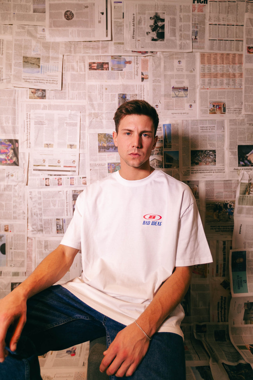 TEE  |  THE BRAND OF BAD IDEAS  | WHITE