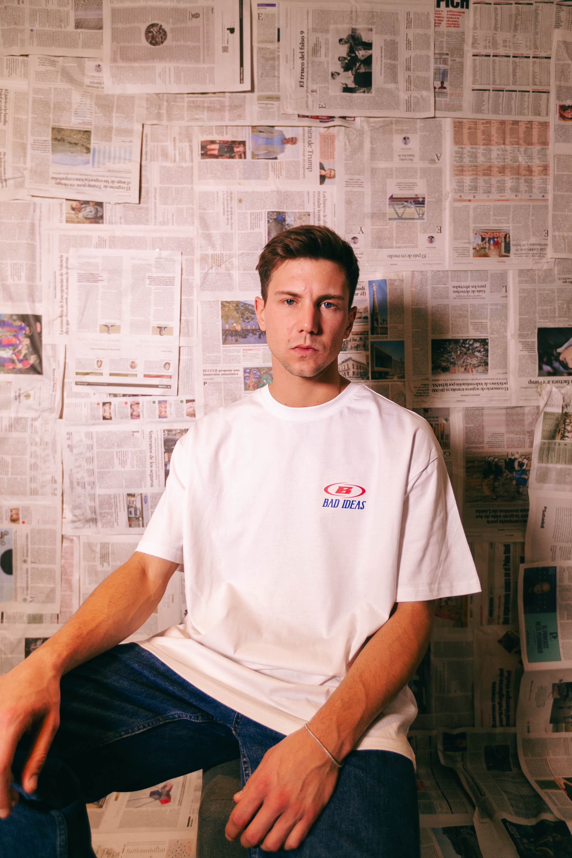 TEE  |  THE BRAND OF BAD IDEAS  | WHITE