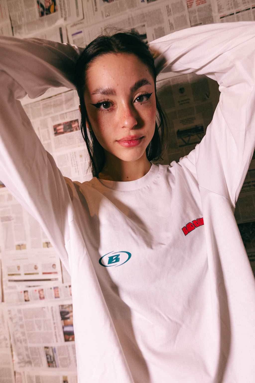 LONGSLEEVE | WHITE | BAD RACING |