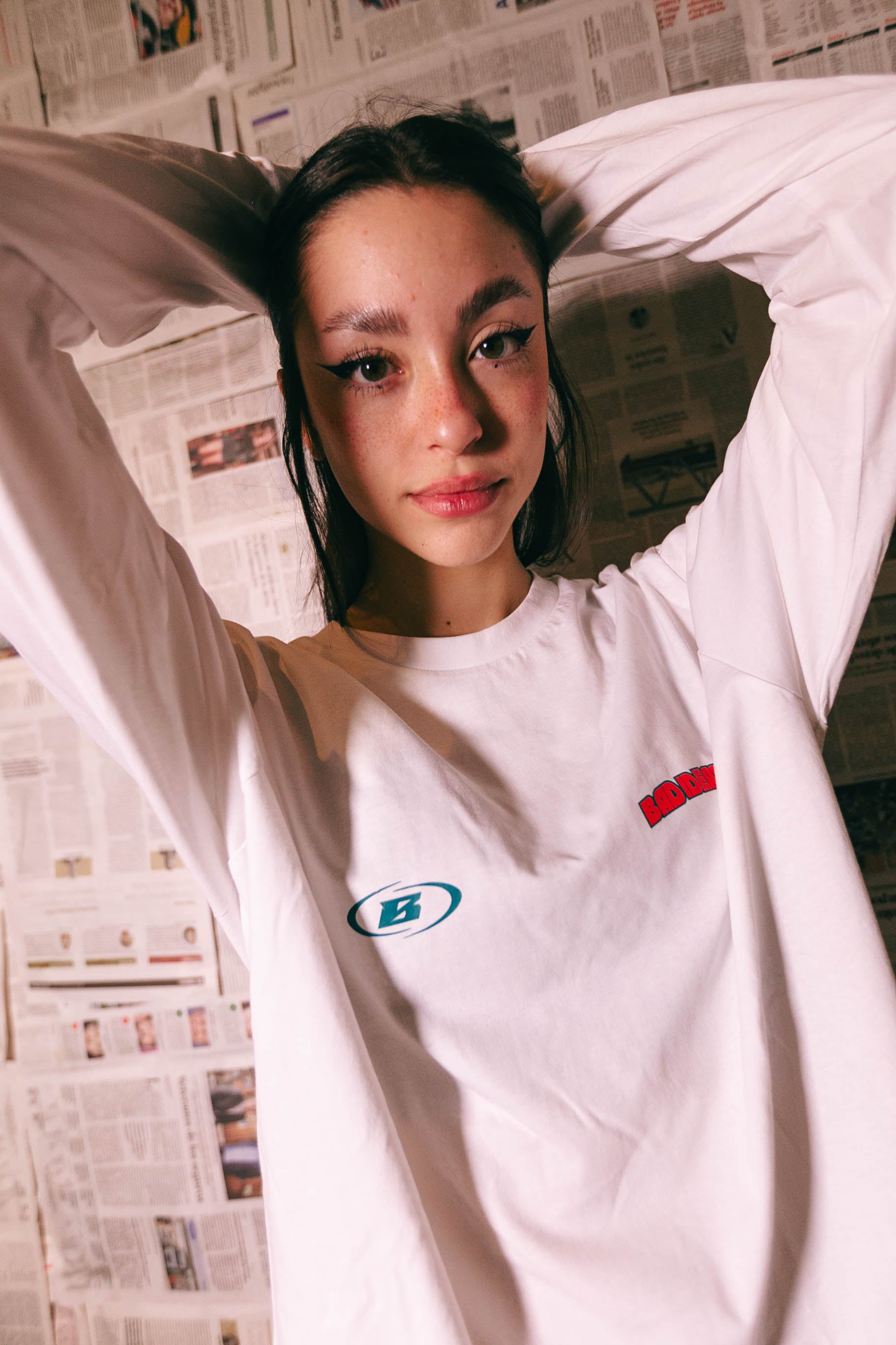 LONGSLEEVE | WHITE | BAD RACING |