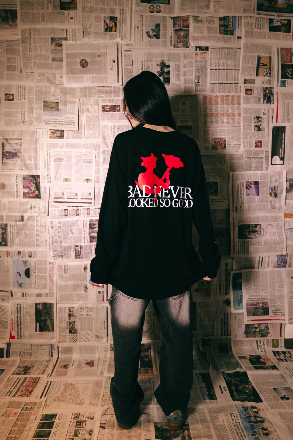 LONGSLEEVE | BLACK | BAD NEVER LOOKED SO GOOD
