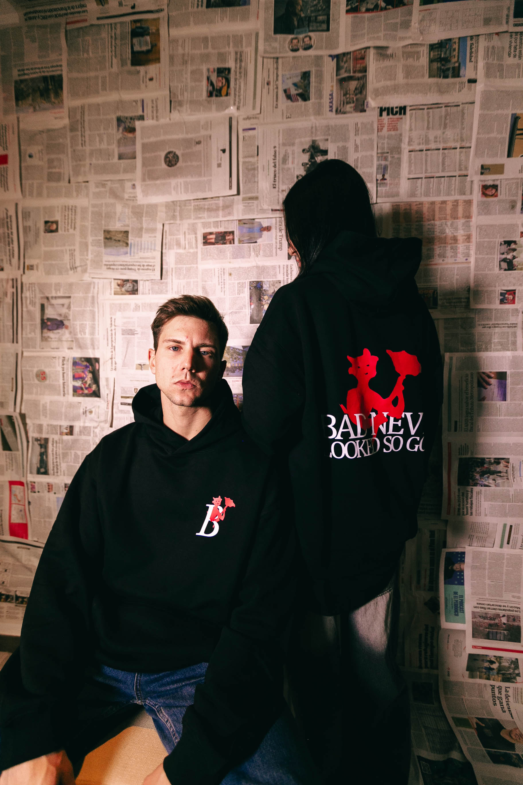 HOODIE| BLACK | BAD NEVER LOOKED SO GOOD