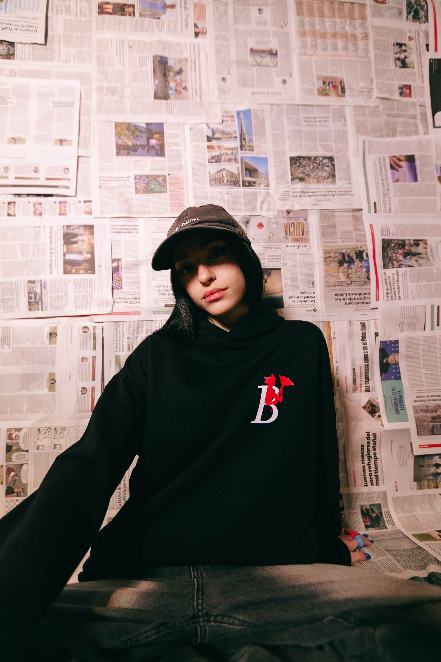 HOODIE| BLACK | BAD NEVER LOOKED SO GOOD