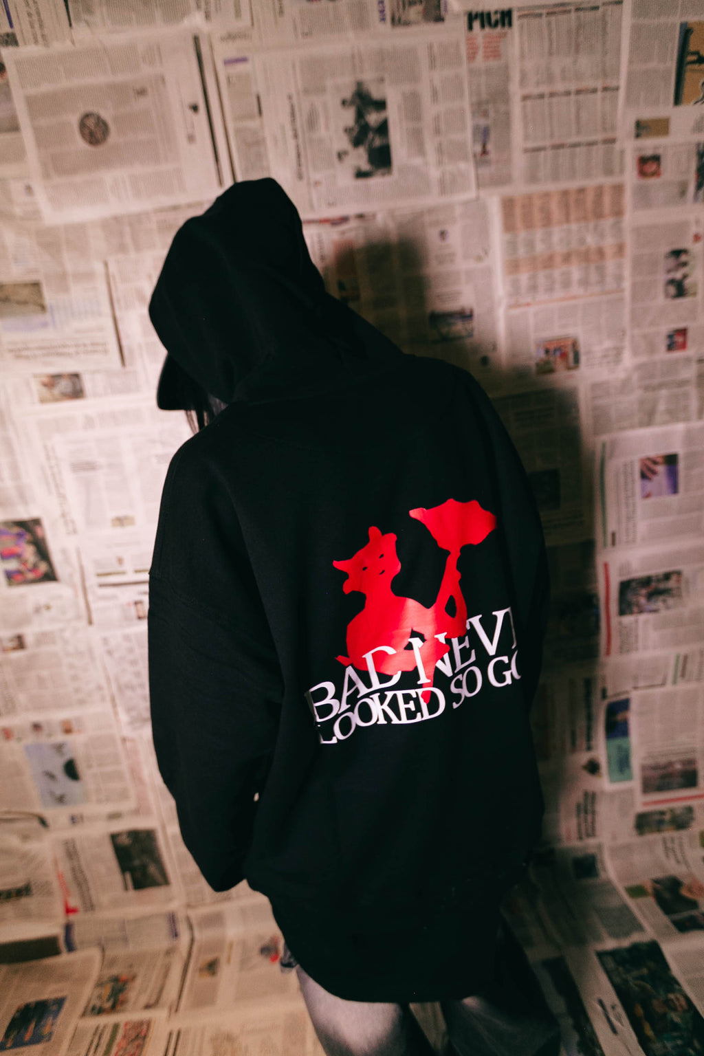 HOODIE| BLACK | BAD NEVER LOOKED SO GOOD
