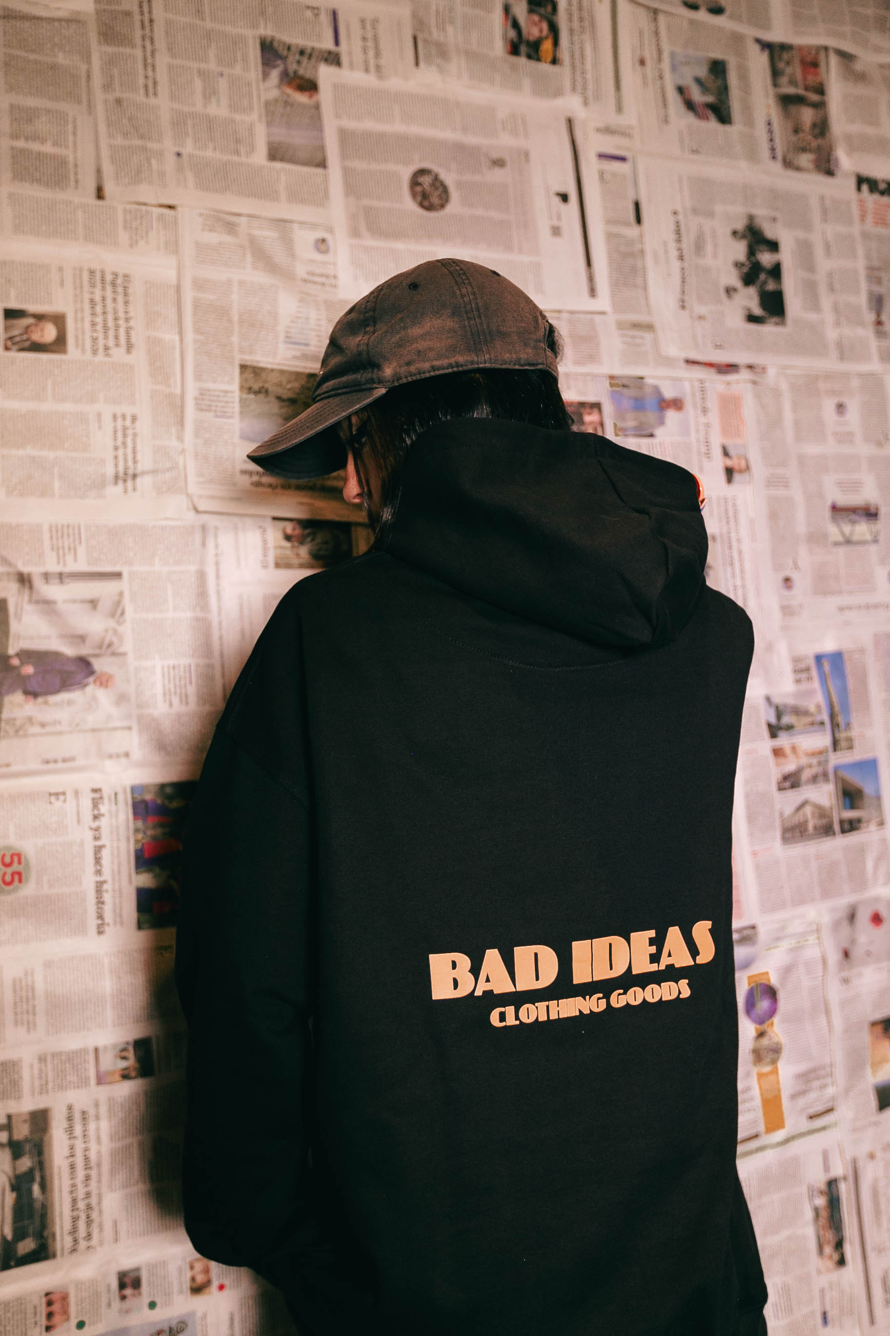 HOODIE |  CLOTHING GOODS | BLACK