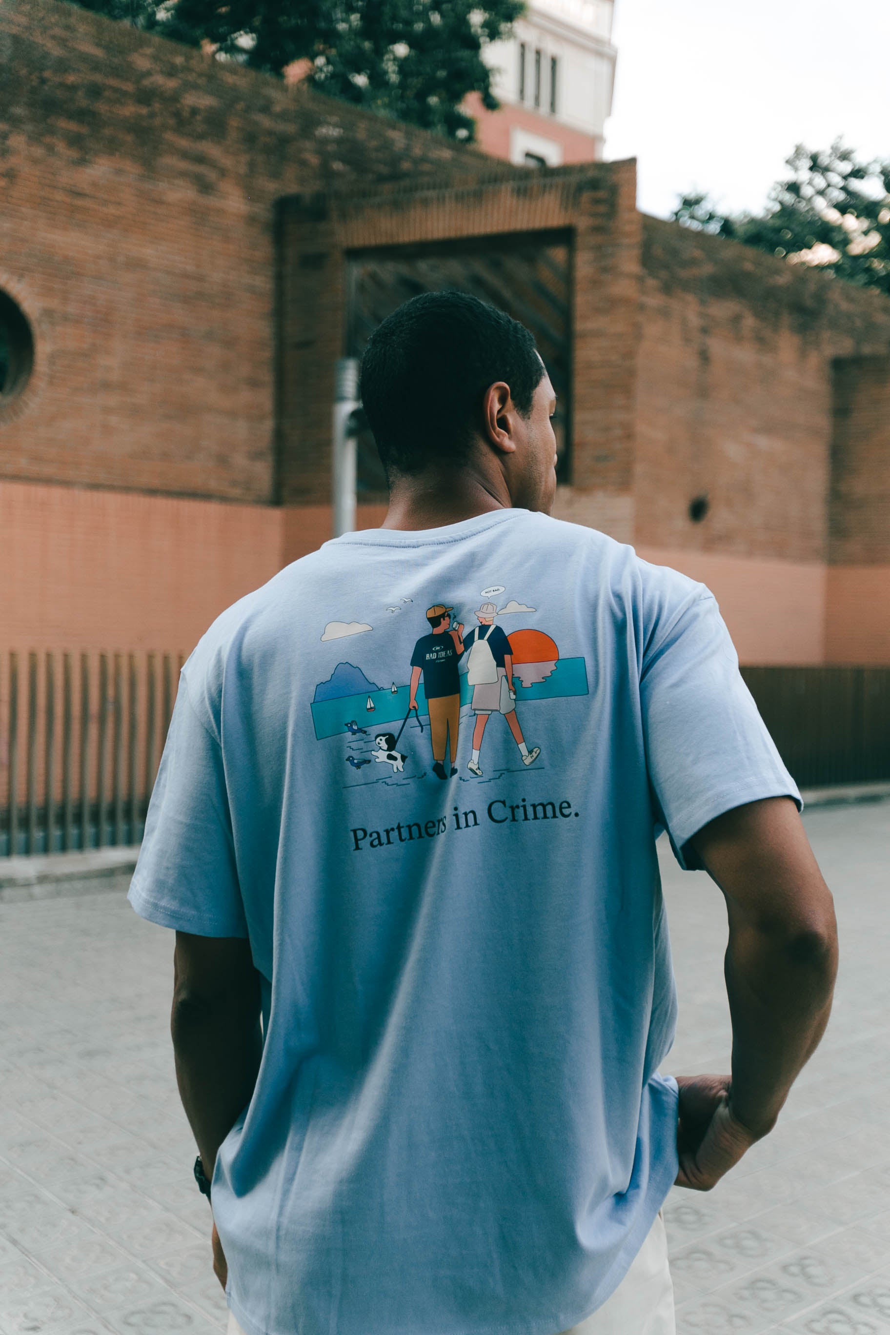 TEE | PARTNERS IN CRIME | POWDERBLUE