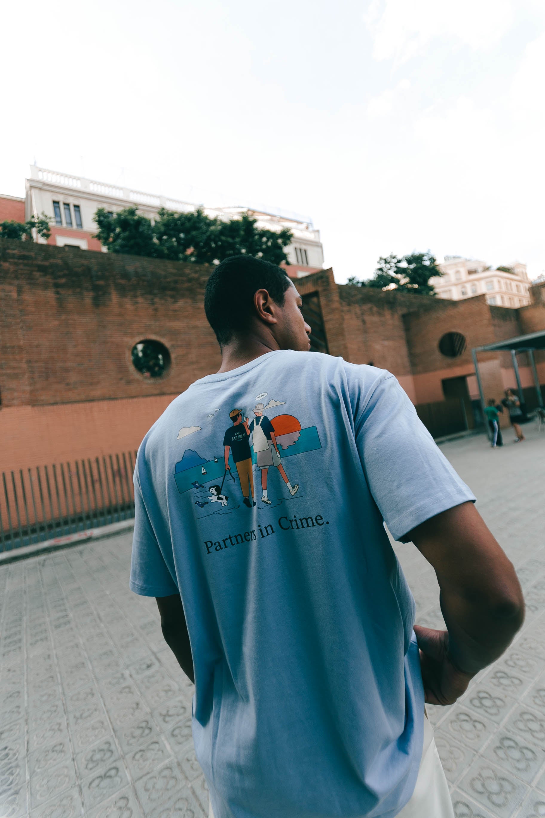 TEE | PARTNERS IN CRIME | POWDERBLUE