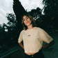 Oversized Cropped Tee " BIW "