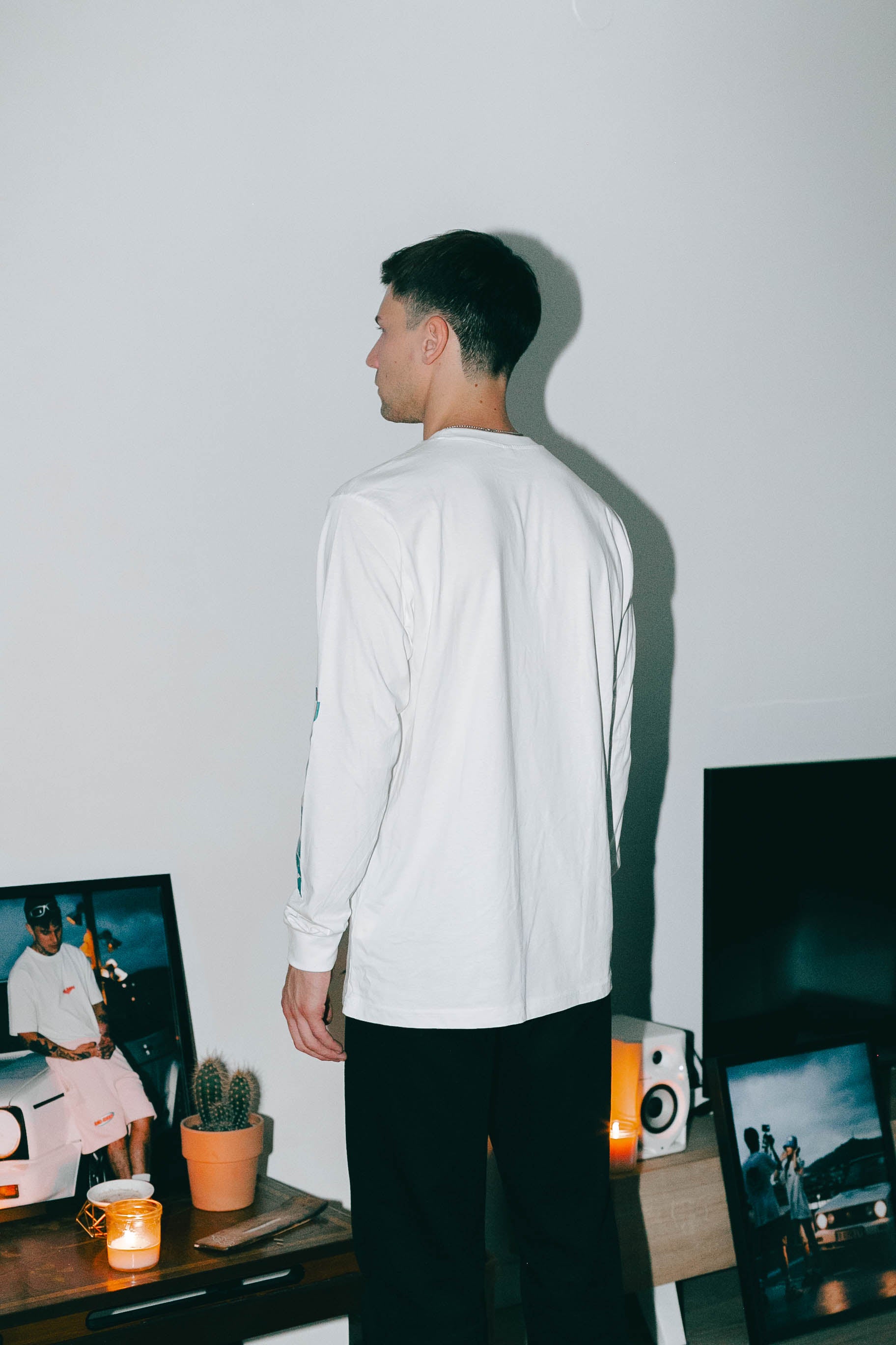 LONGSLEEVE | WHITE | BAD RACING |