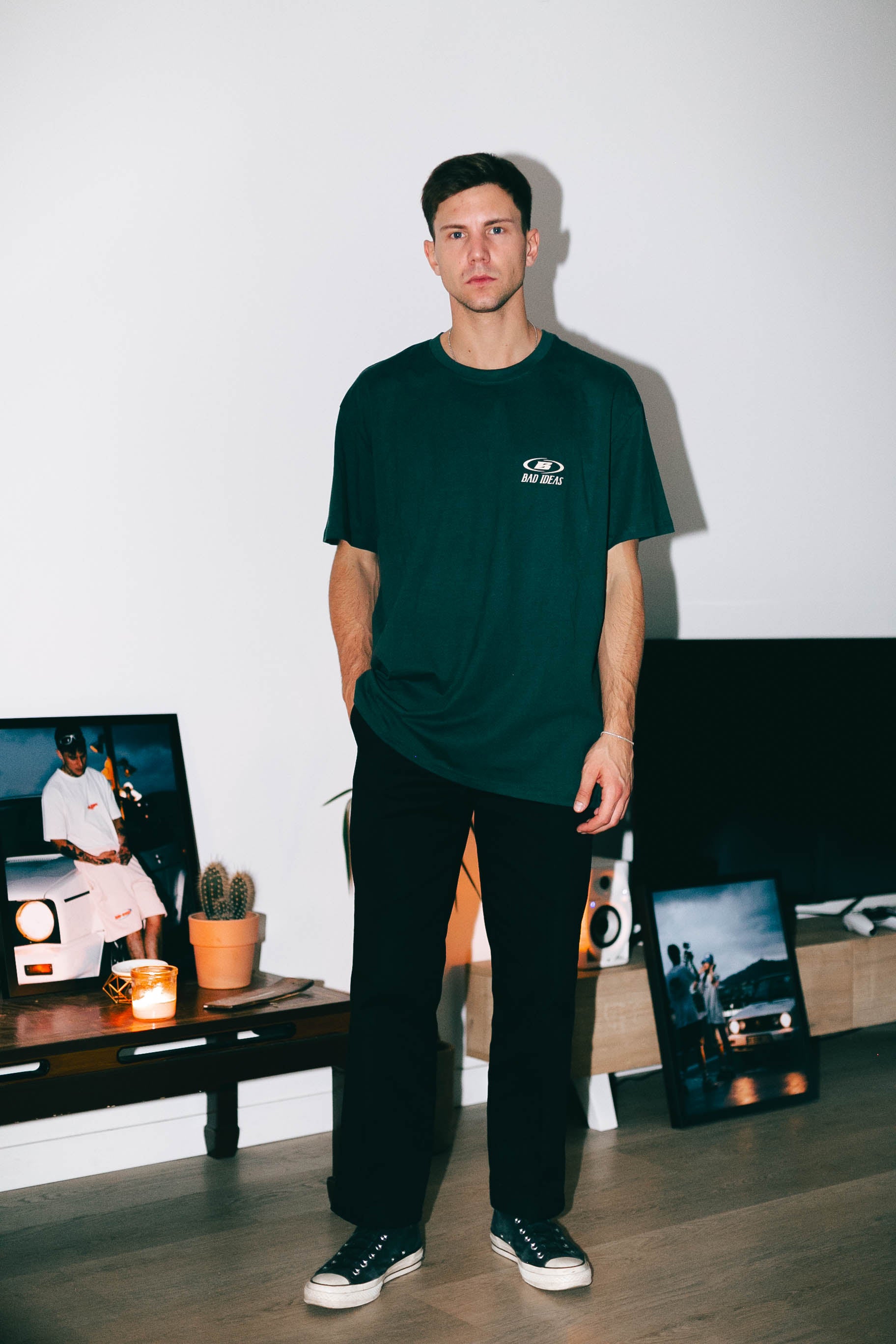 TEE  |  BAD ESSENTIAL 2.0 |  BOTTLE GREEN