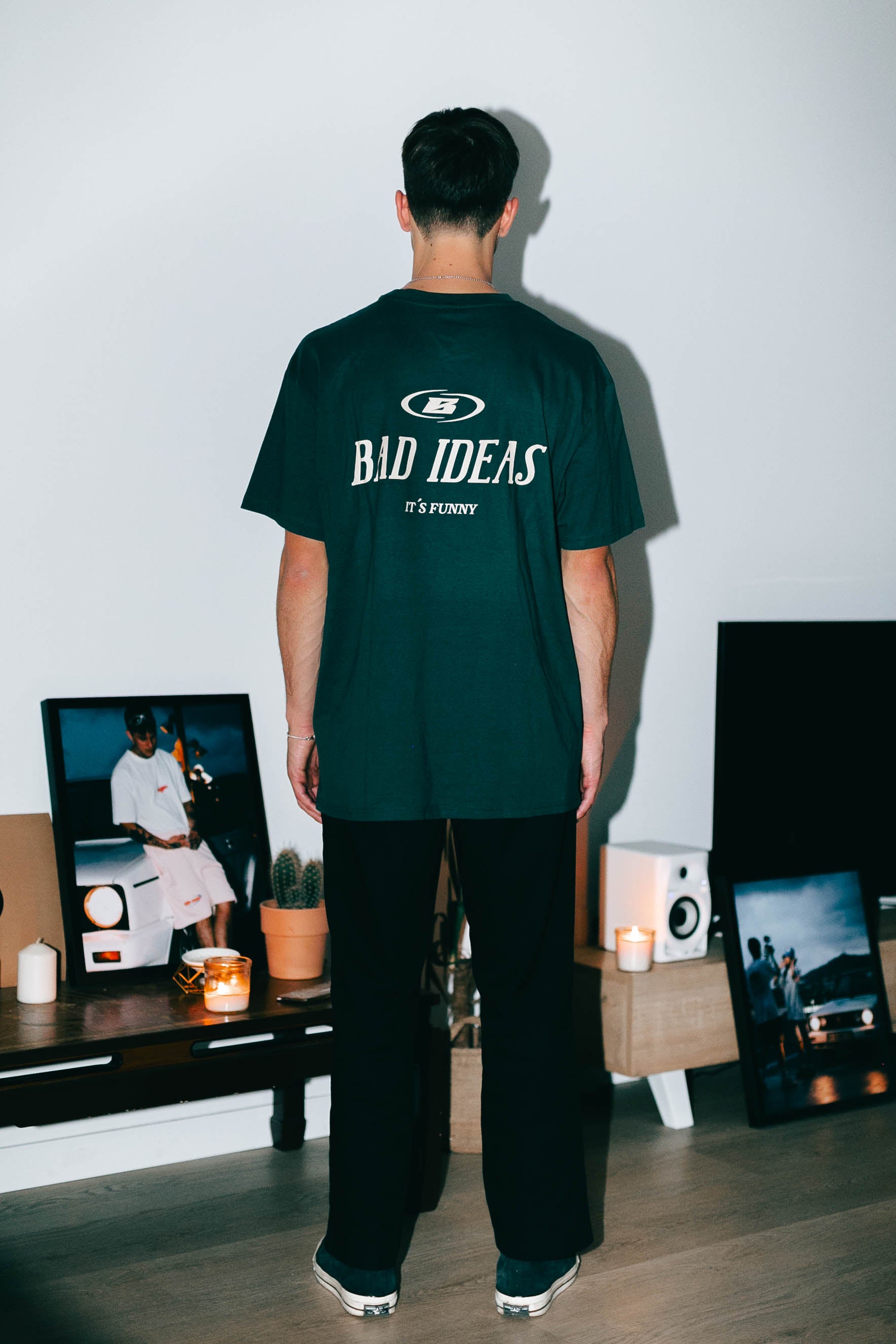 TEE  |  BAD ESSENTIAL 2.0 |  BOTTLE GREEN