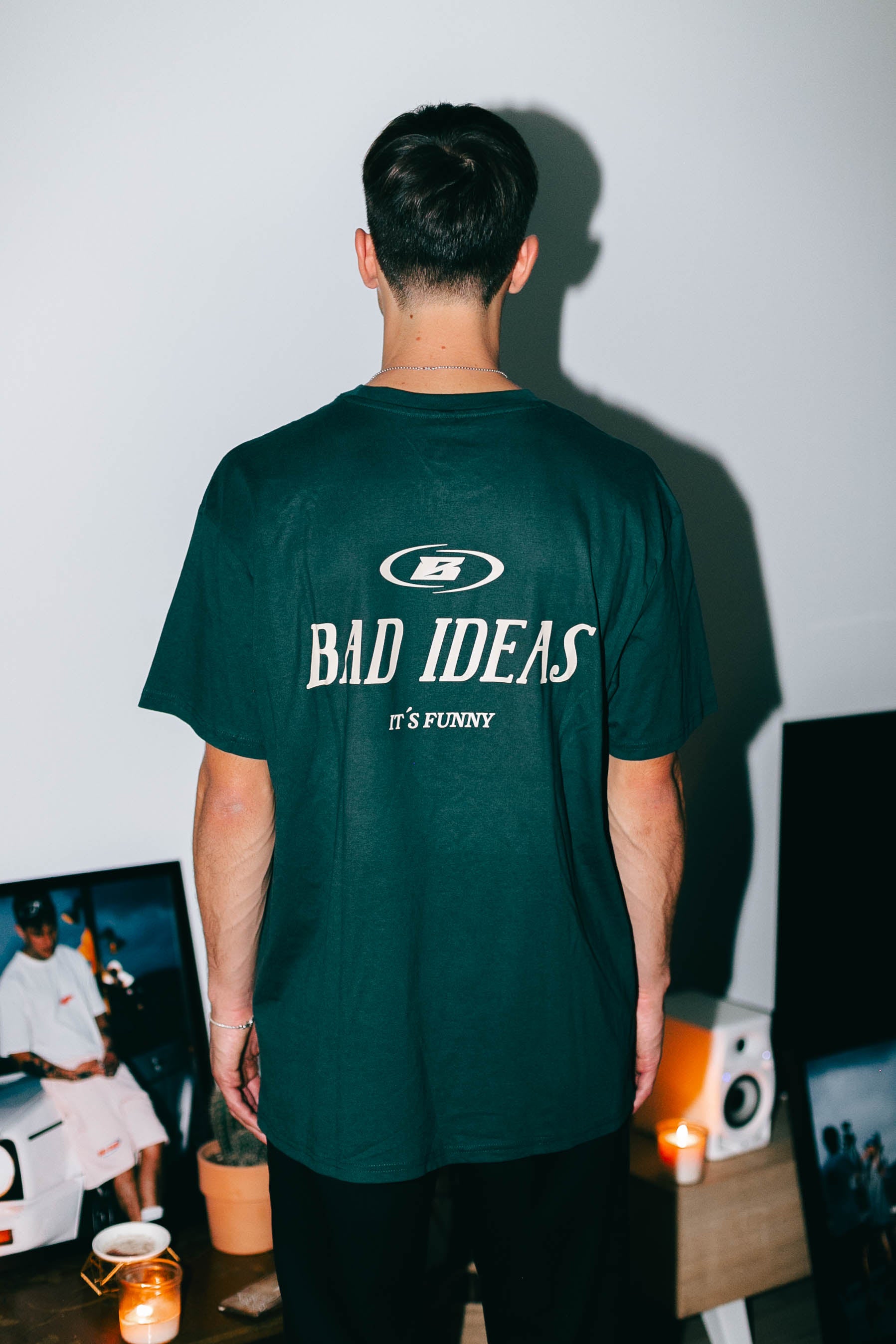 TEE  |  BAD ESSENTIAL 2.0 |  BOTTLE GREEN