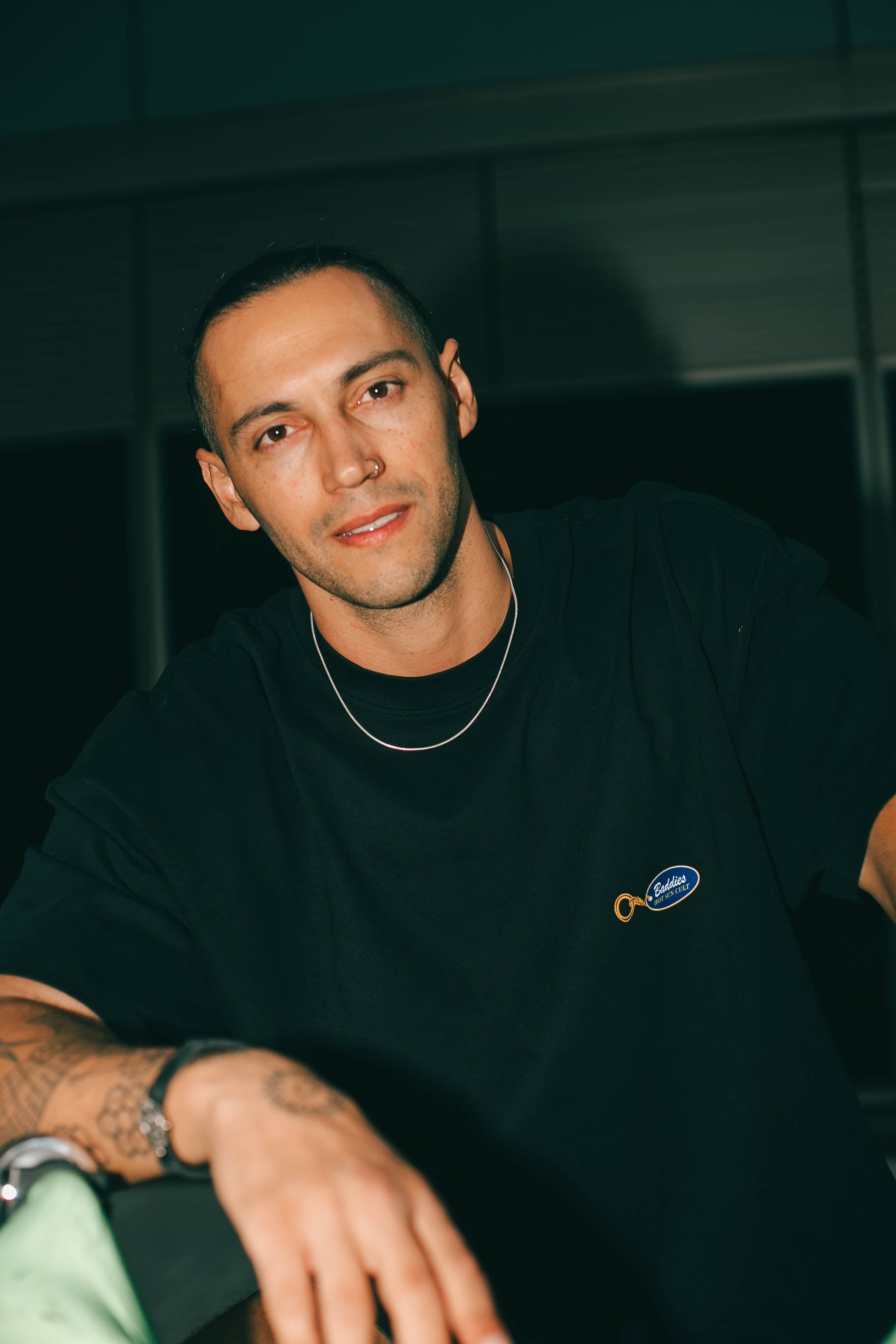 ULTRA HEAVY BOX TEE | BLACK | TROPIBADDIES