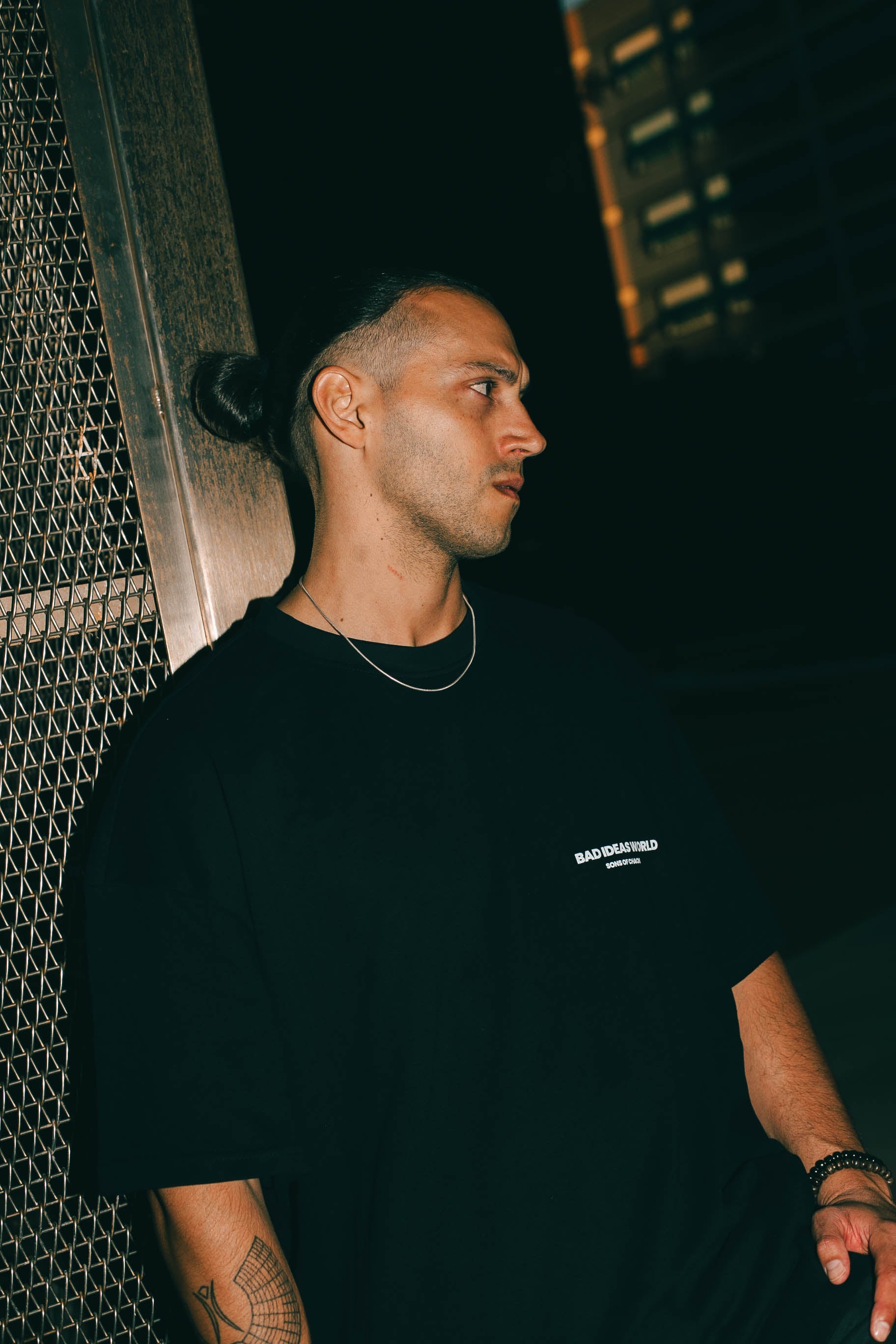 ULTRA HEAVY BOX TEE | BLACK |BAD ESSENTIAL