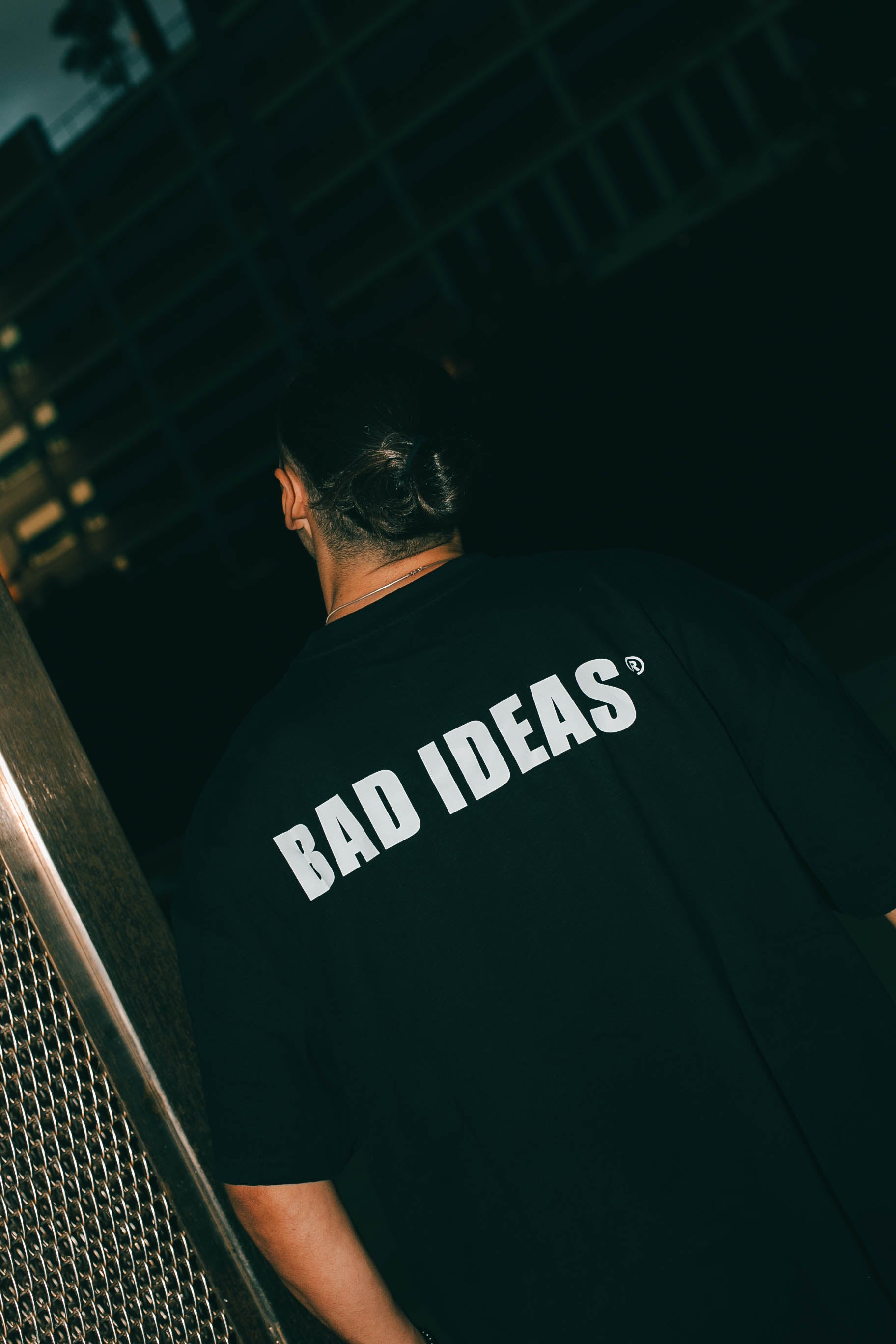 ULTRA HEAVY BOX TEE | BLACK |BAD ESSENTIAL