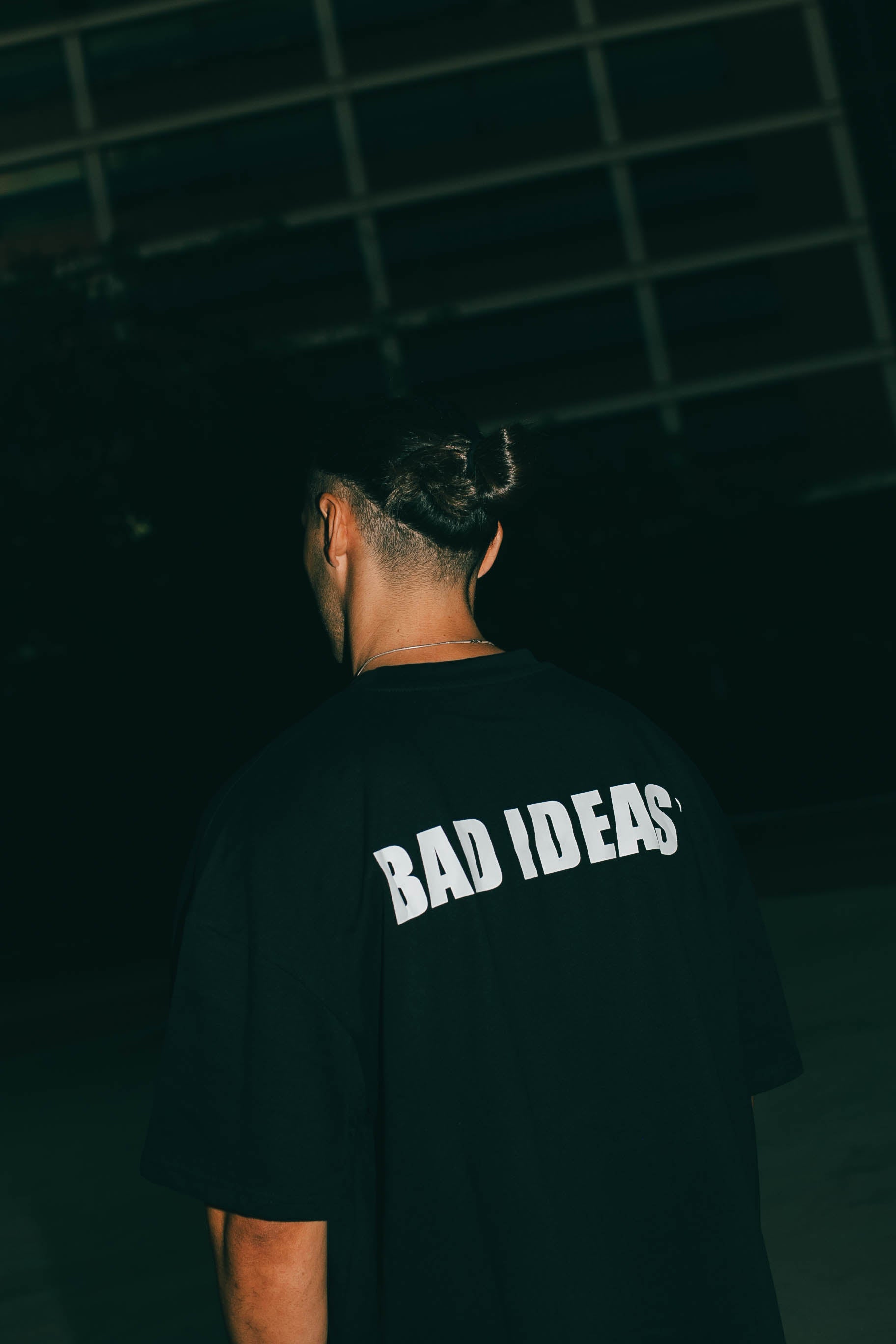 ULTRA HEAVY BOX TEE | BLACK |BAD ESSENTIAL