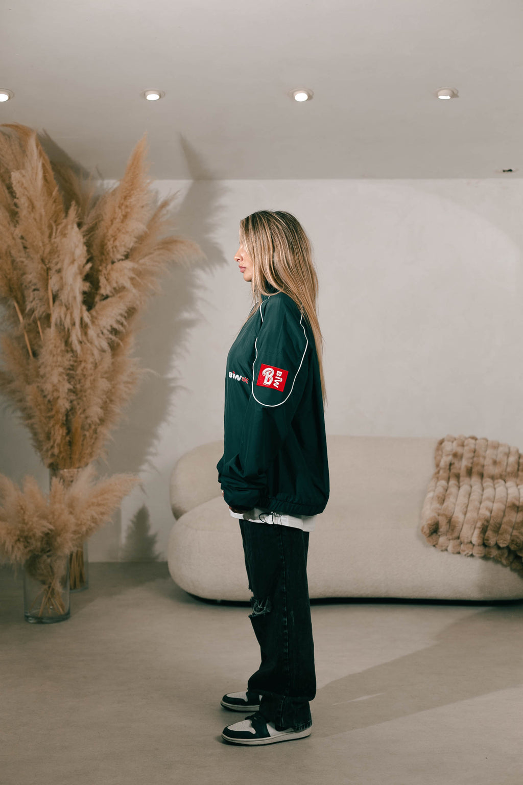 TRACK JACKET | BOTTLEGREEN