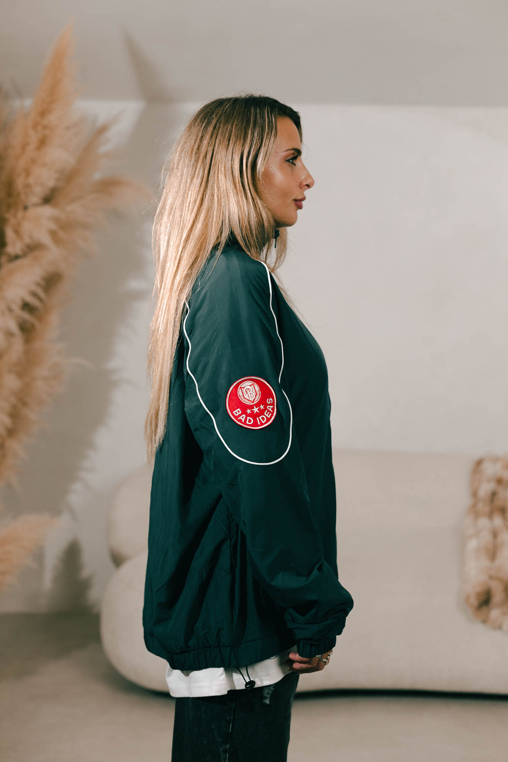 TRACK JACKET | BOTTLEGREEN