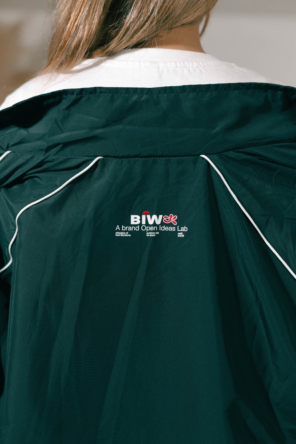 TRACK JACKET | BOTTLEGREEN