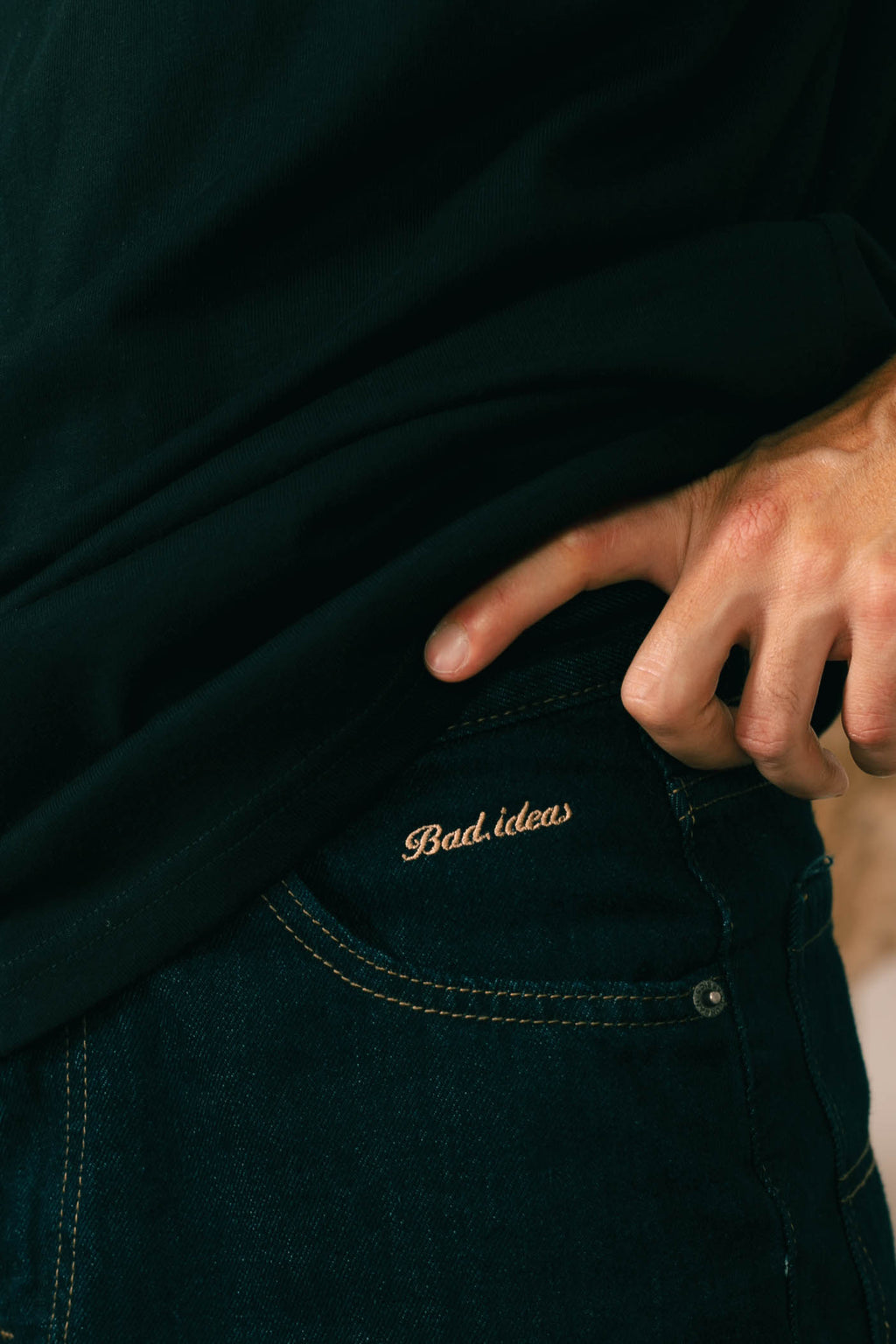 DENIM PANTS | RINSED DENIM