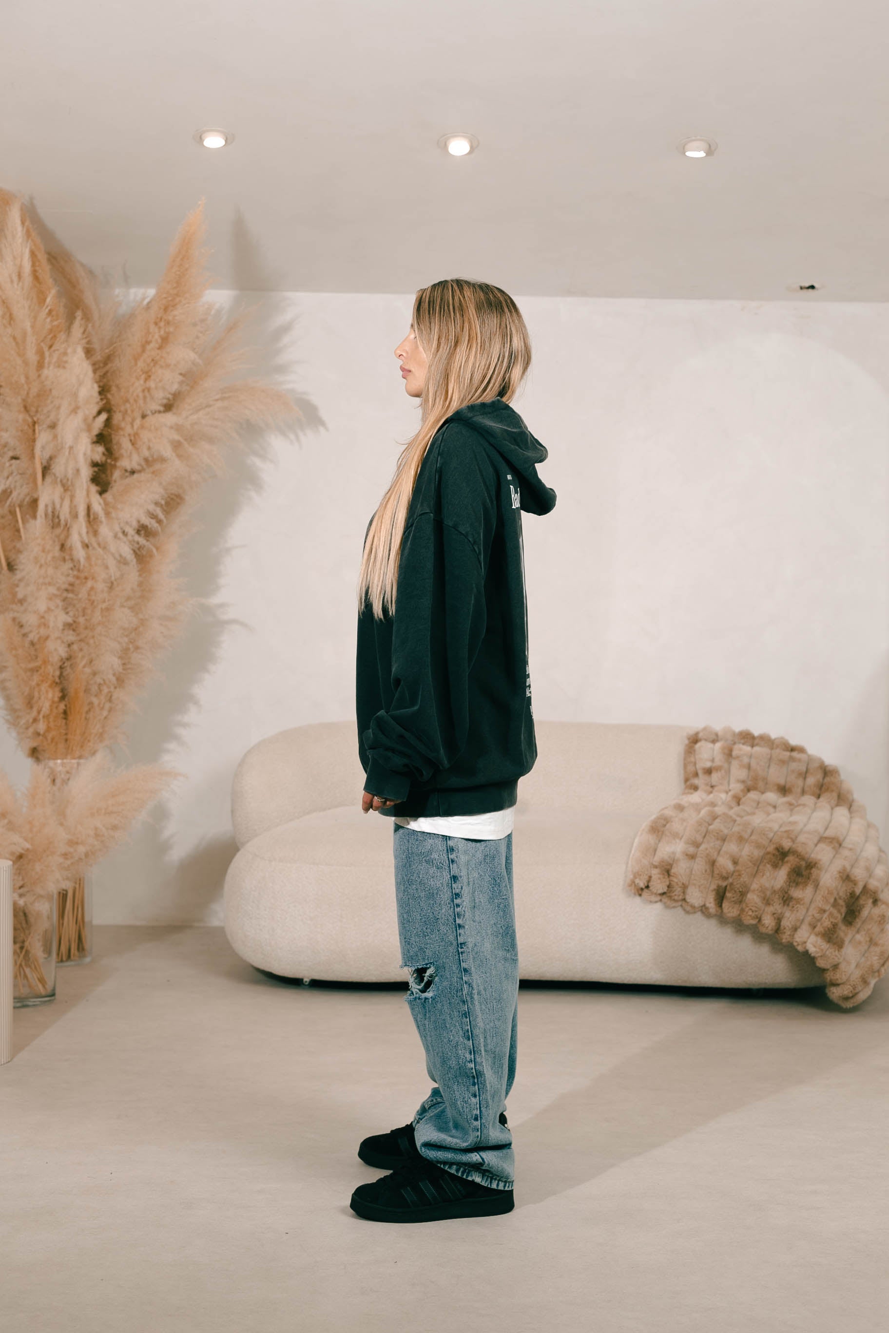 LADIES DENIM PANTS | LIGHT BLUE WASHED