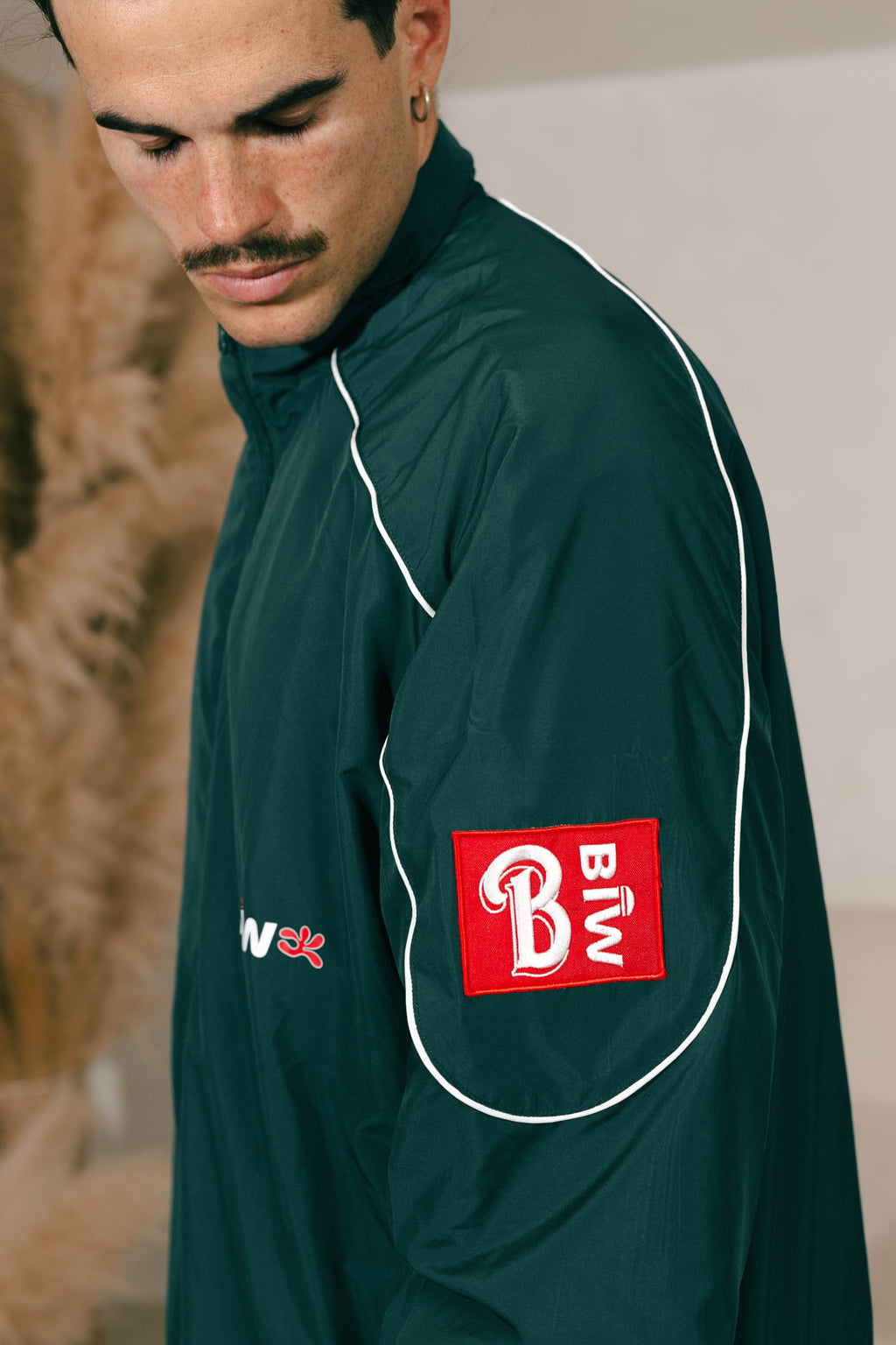 TRACK JACKET | BOTTLEGREEN