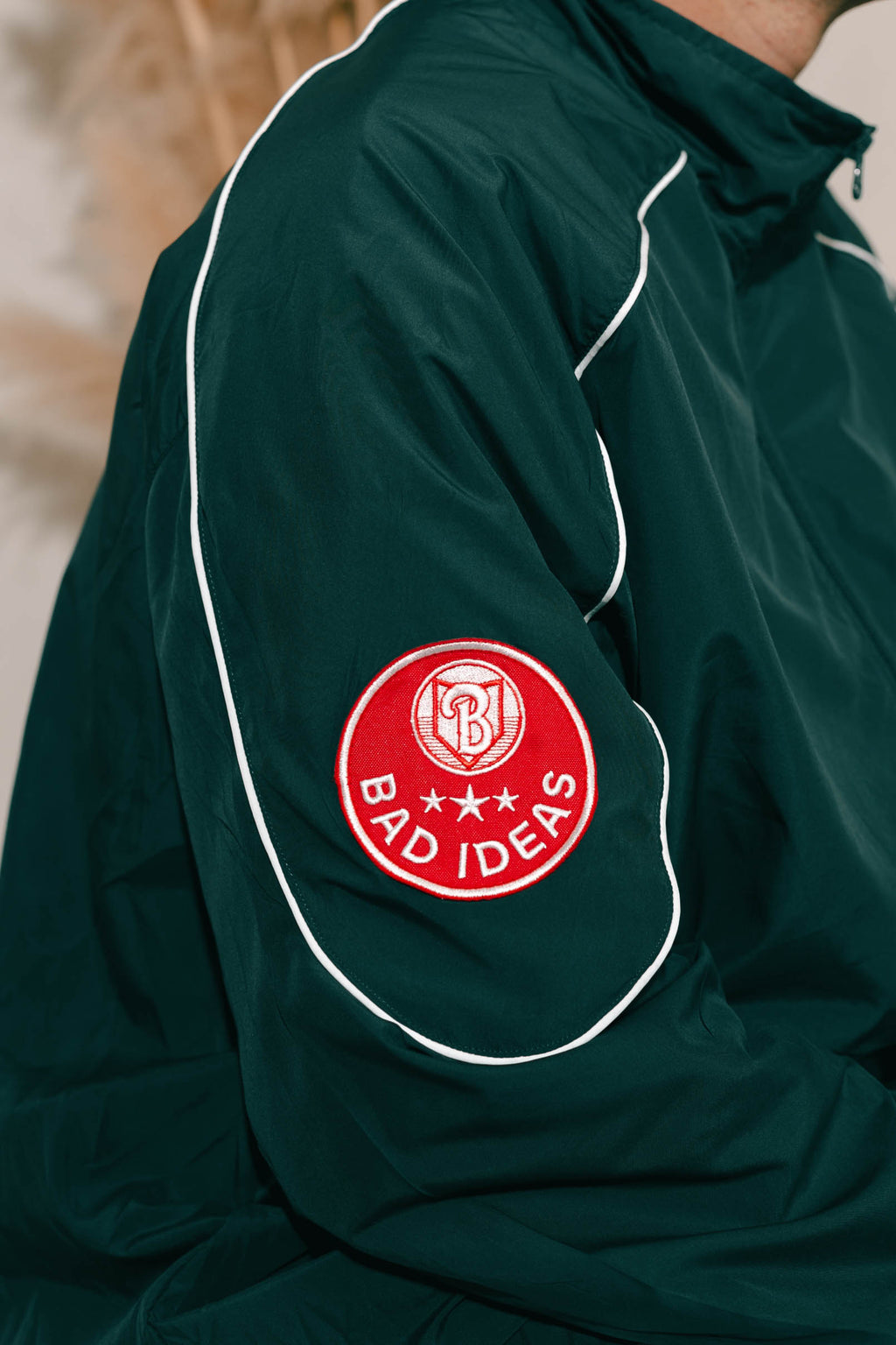 TRACK JACKET | BOTTLEGREEN