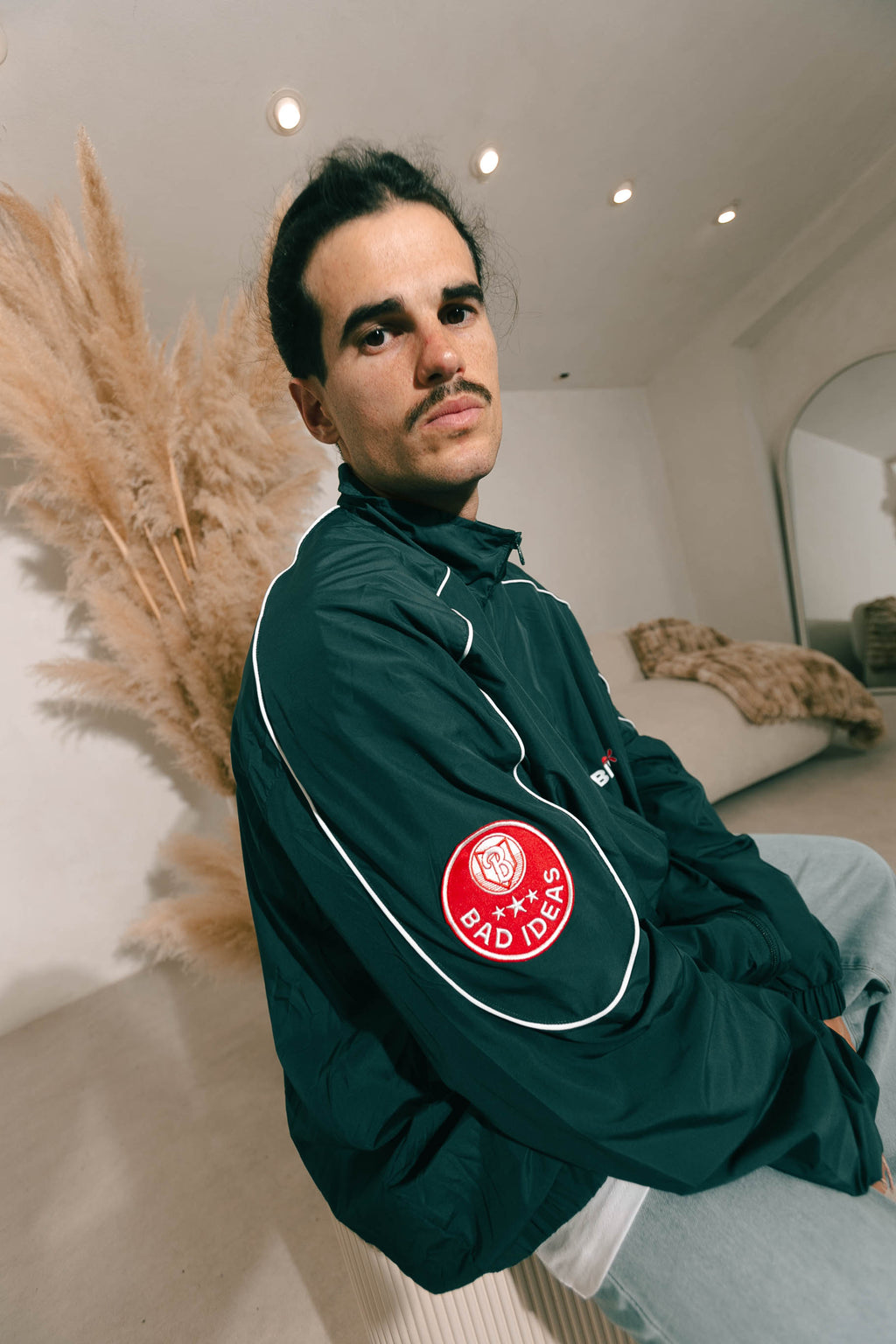 TRACK JACKET | BOTTLEGREEN