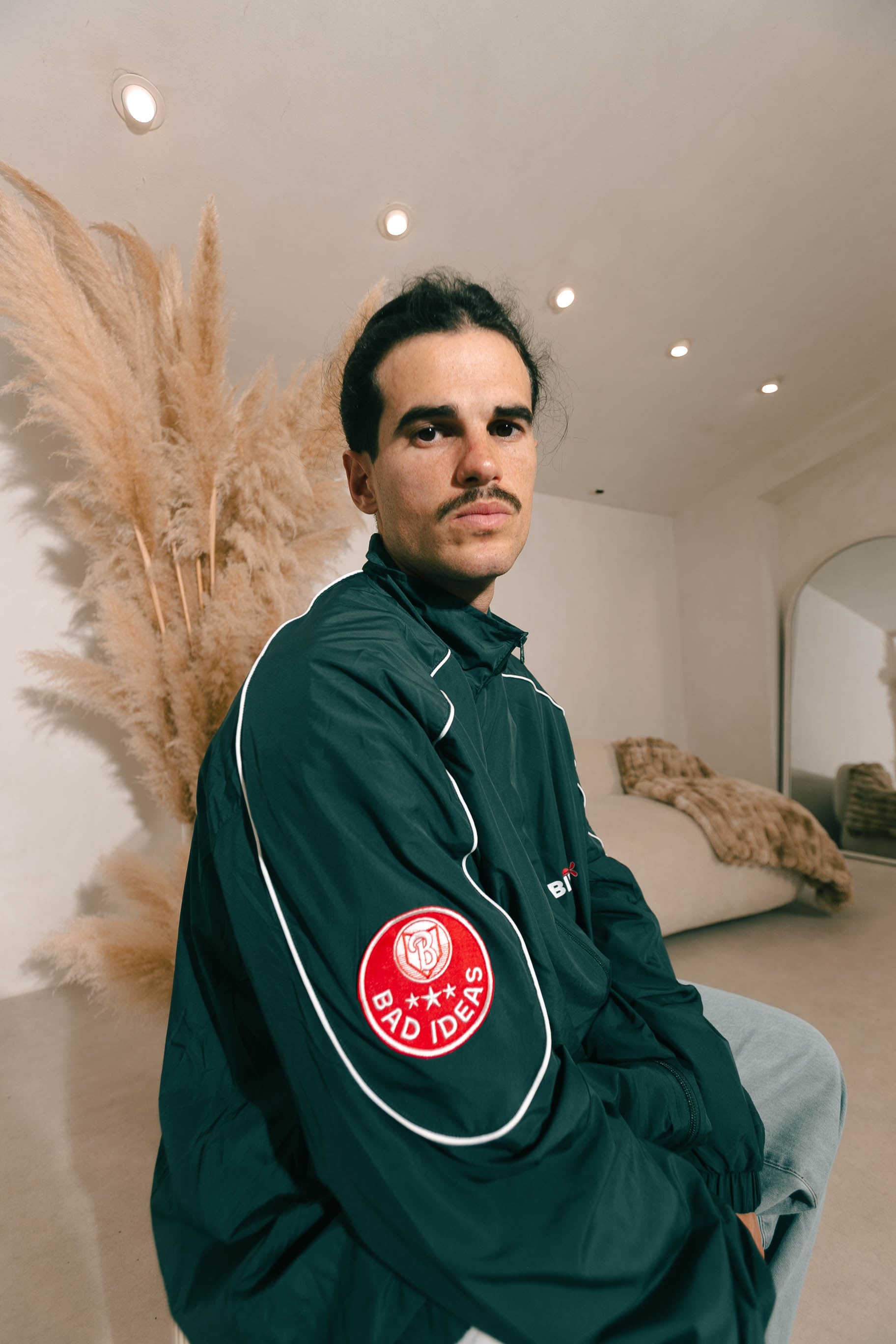 TRACK JACKET | BOTTLEGREEN